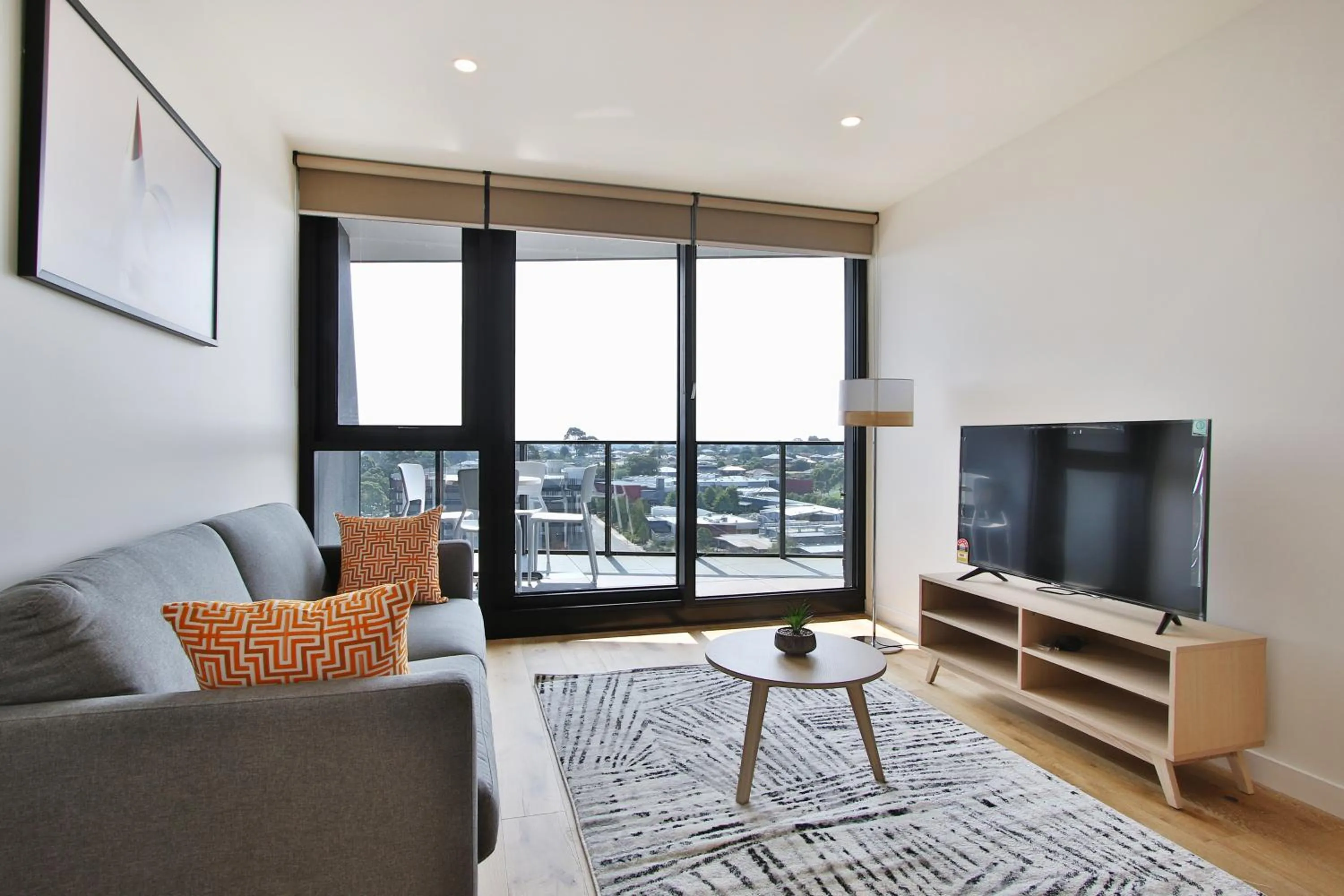 Living room in Domi Serviced Apartments