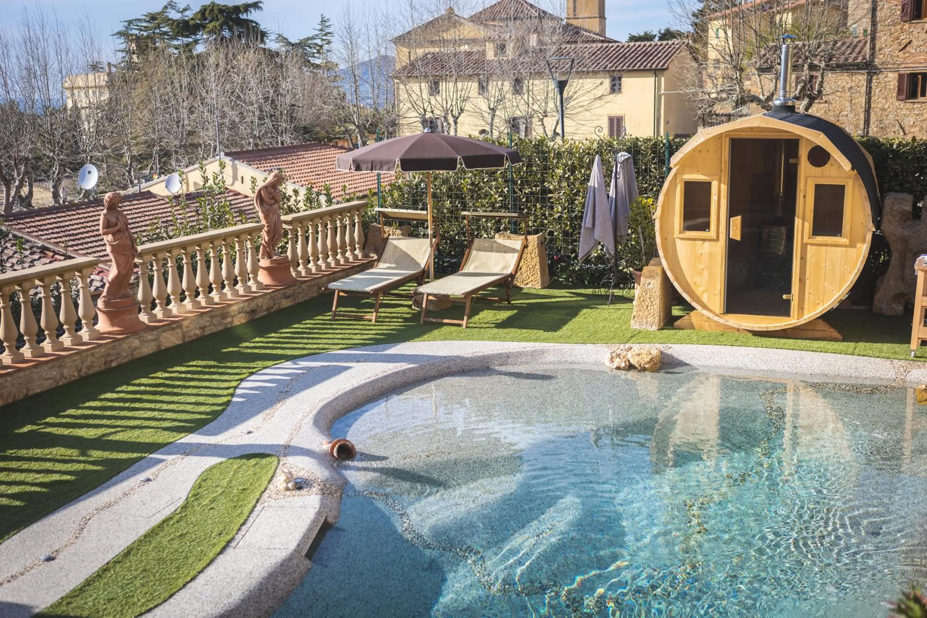 Balcony/Terrace in B&B Il Sogno del Pinzagrilli