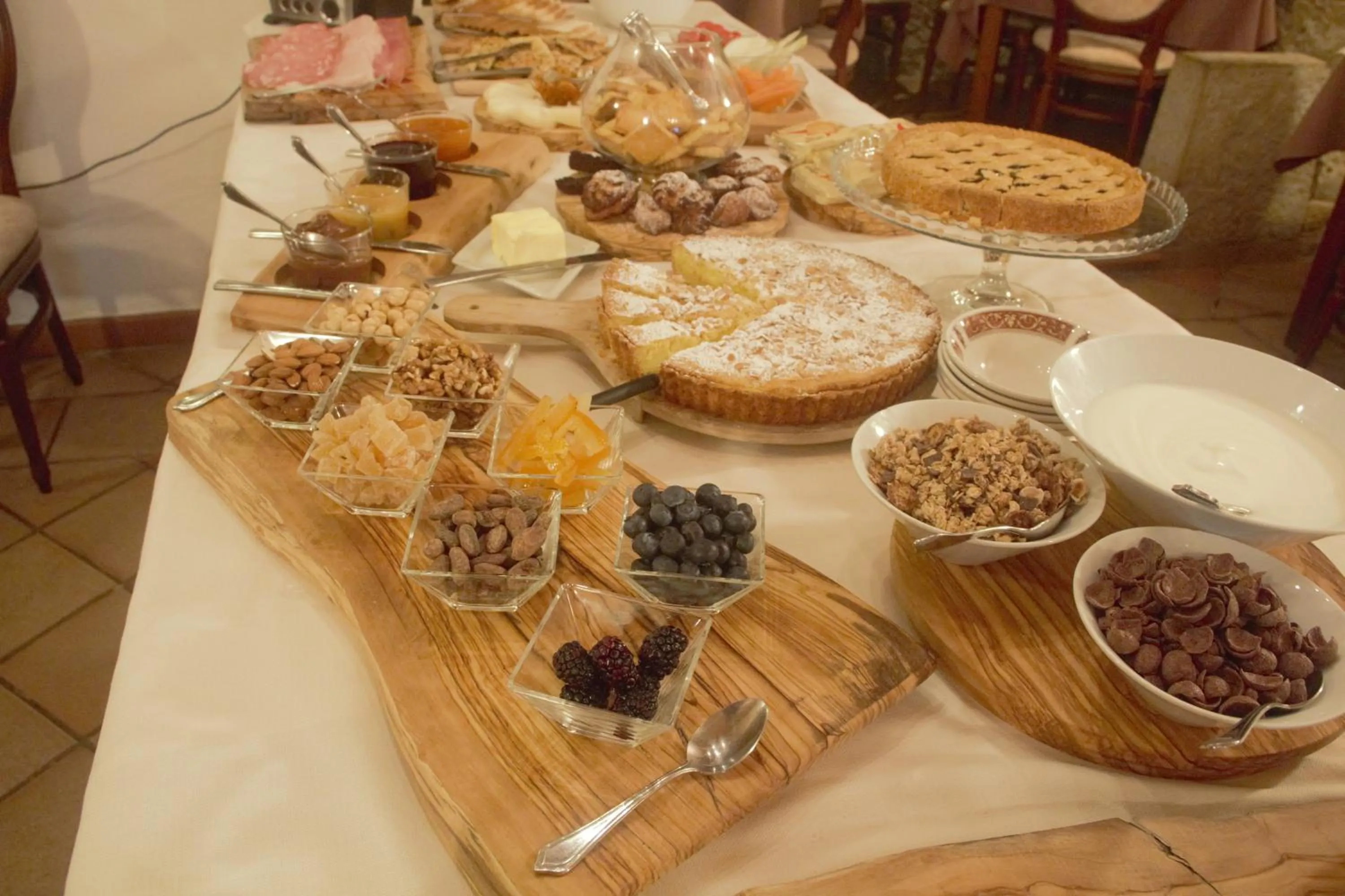 Breakfast in B&B Il Sogno del Pinzagrilli