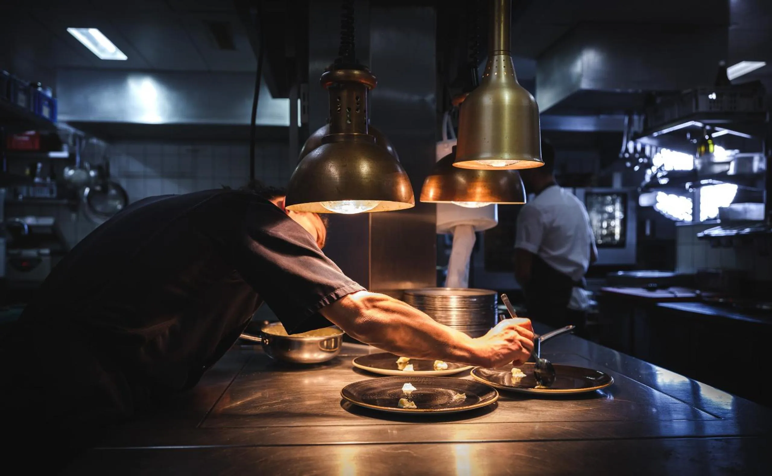 kitchen in Petit Chalet by Schönegg