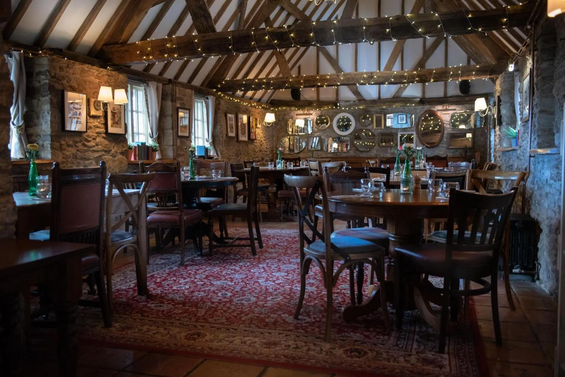 Dining area in The Talkhouse