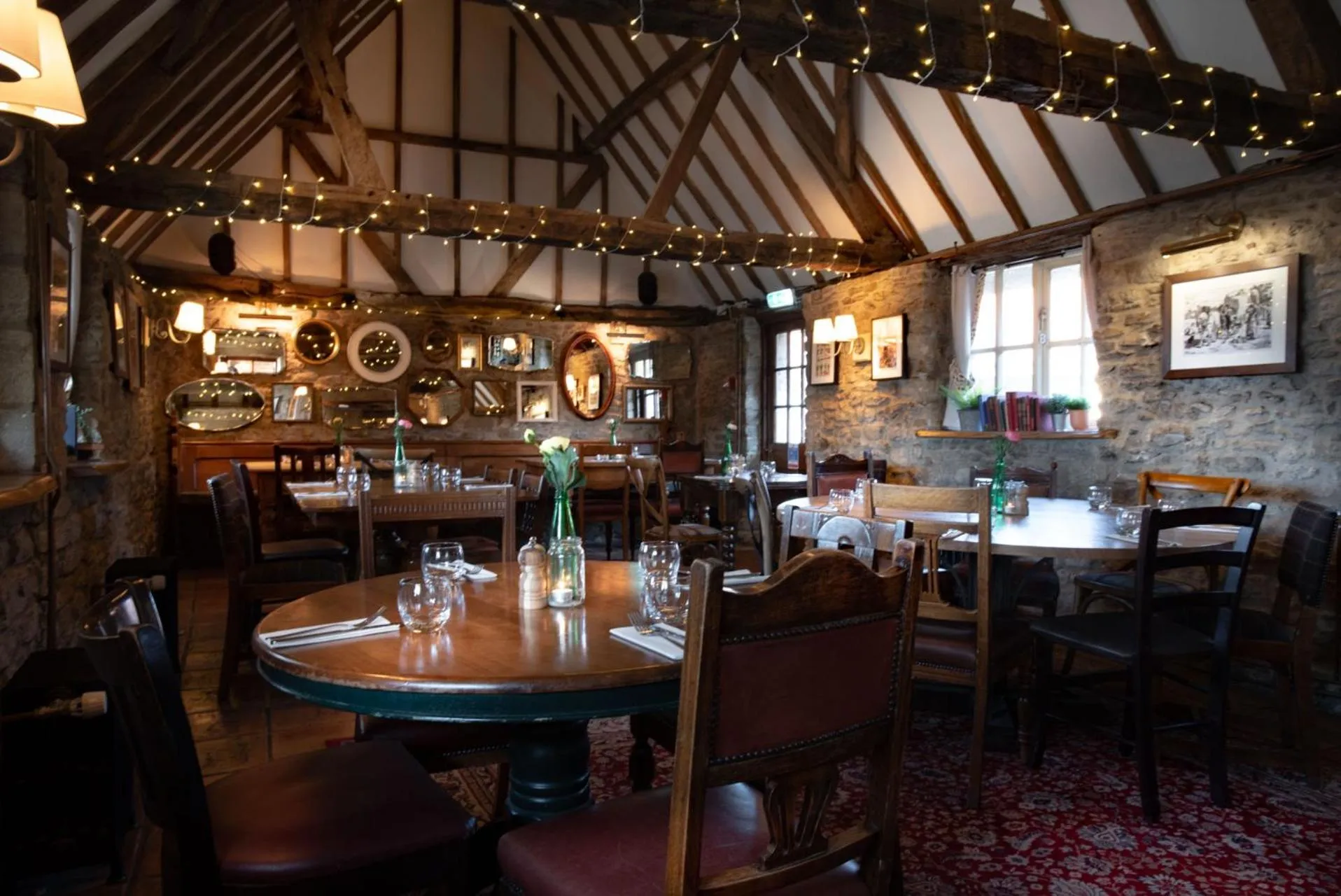 Dining area in The Talkhouse