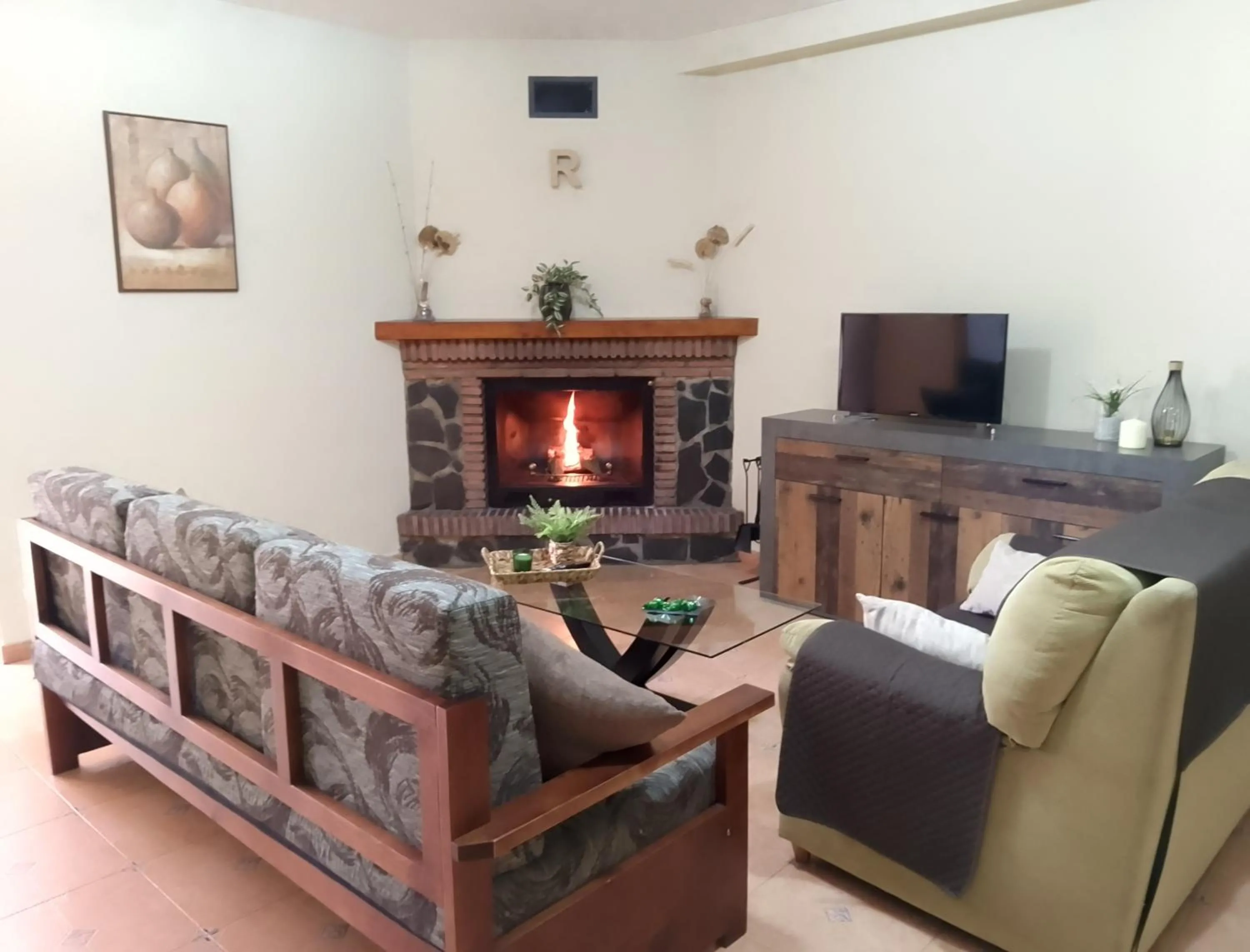 Living room in Ruralguejar
