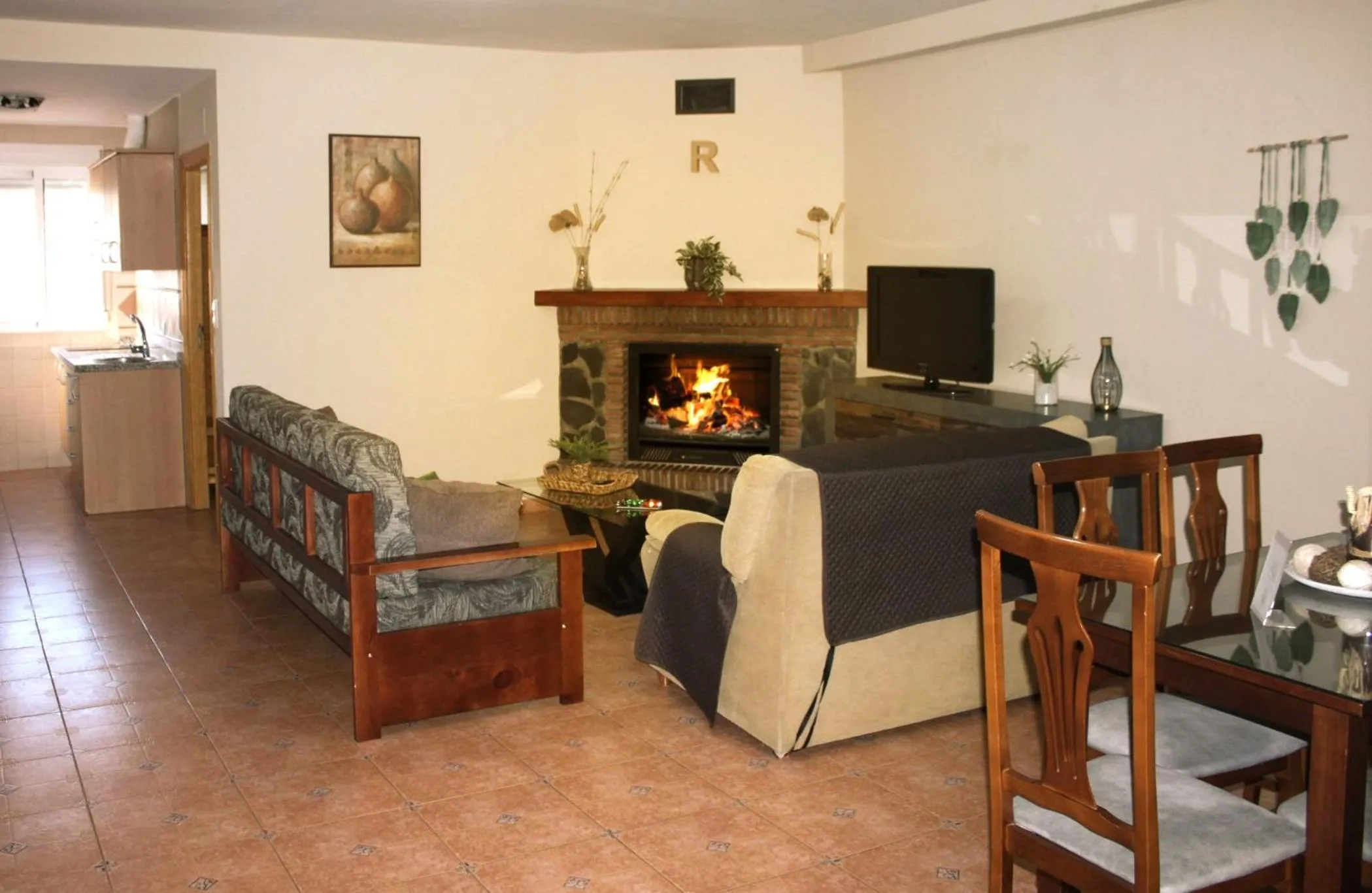 Living room in Ruralguejar