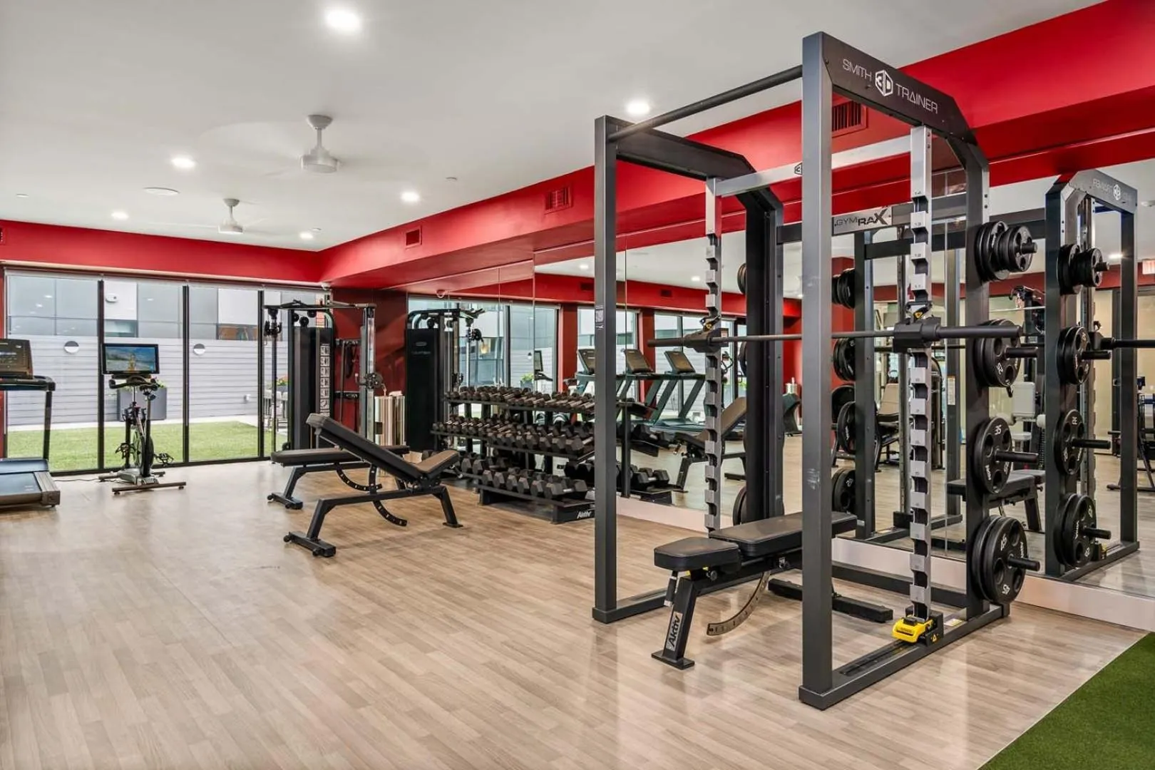 Fitness centre/facilities in Luxury Furnished Apartments by Hyatus Downtown at Yale