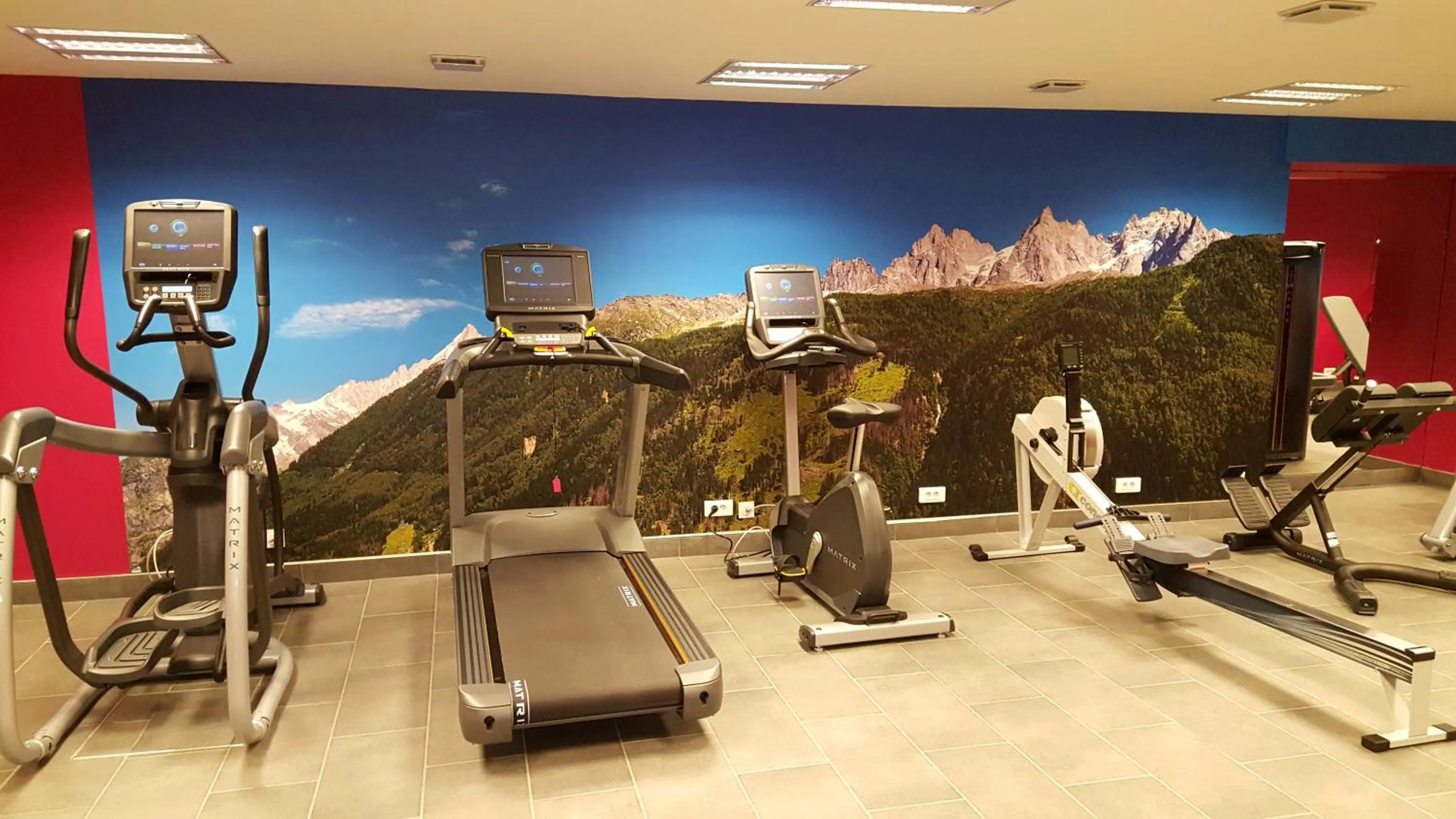 Fitness centre/facilities in Park Hotel Suisse & Spa