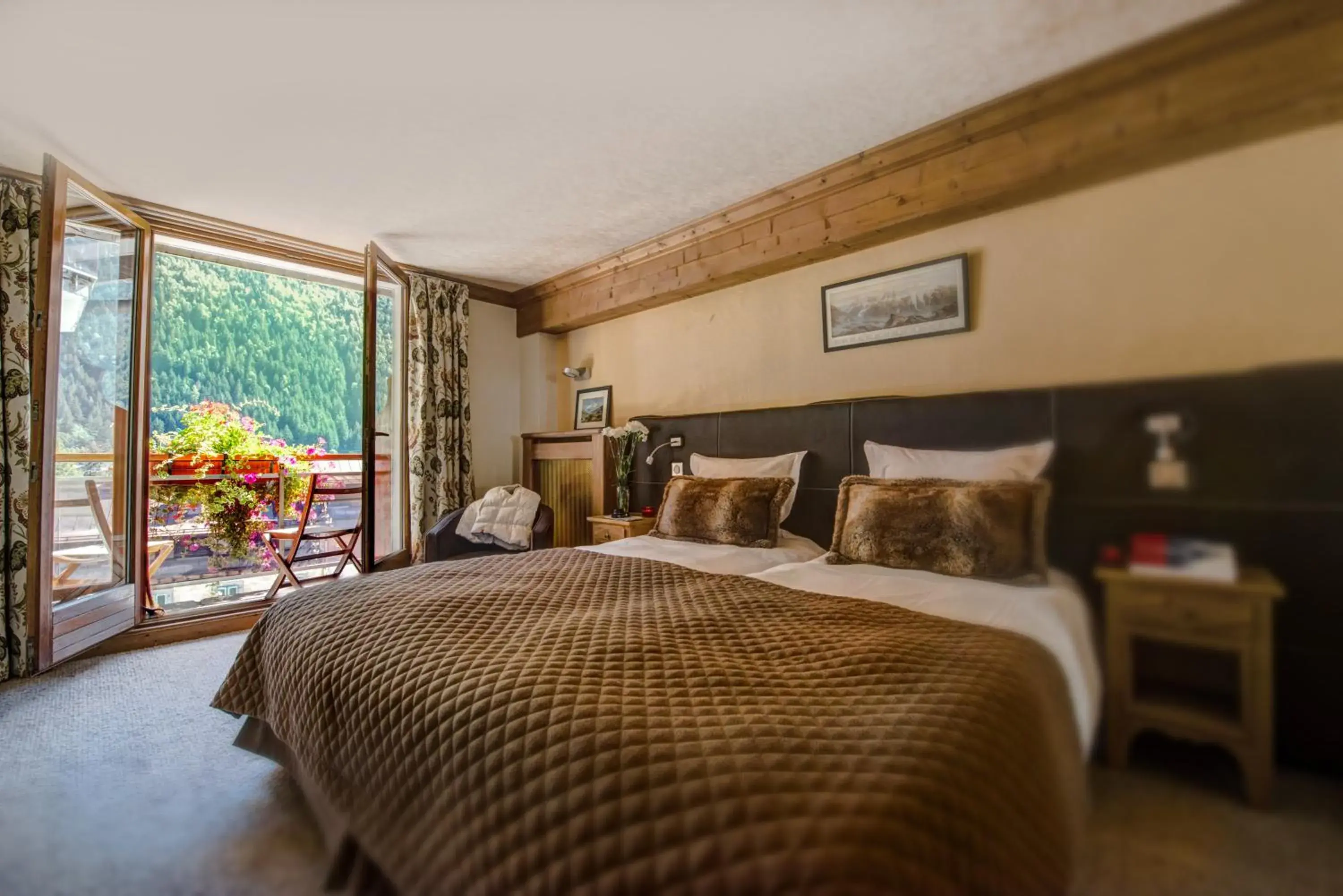 Bed in Park Hotel Suisse & Spa Bed in Park Hotel Suisse & Spa