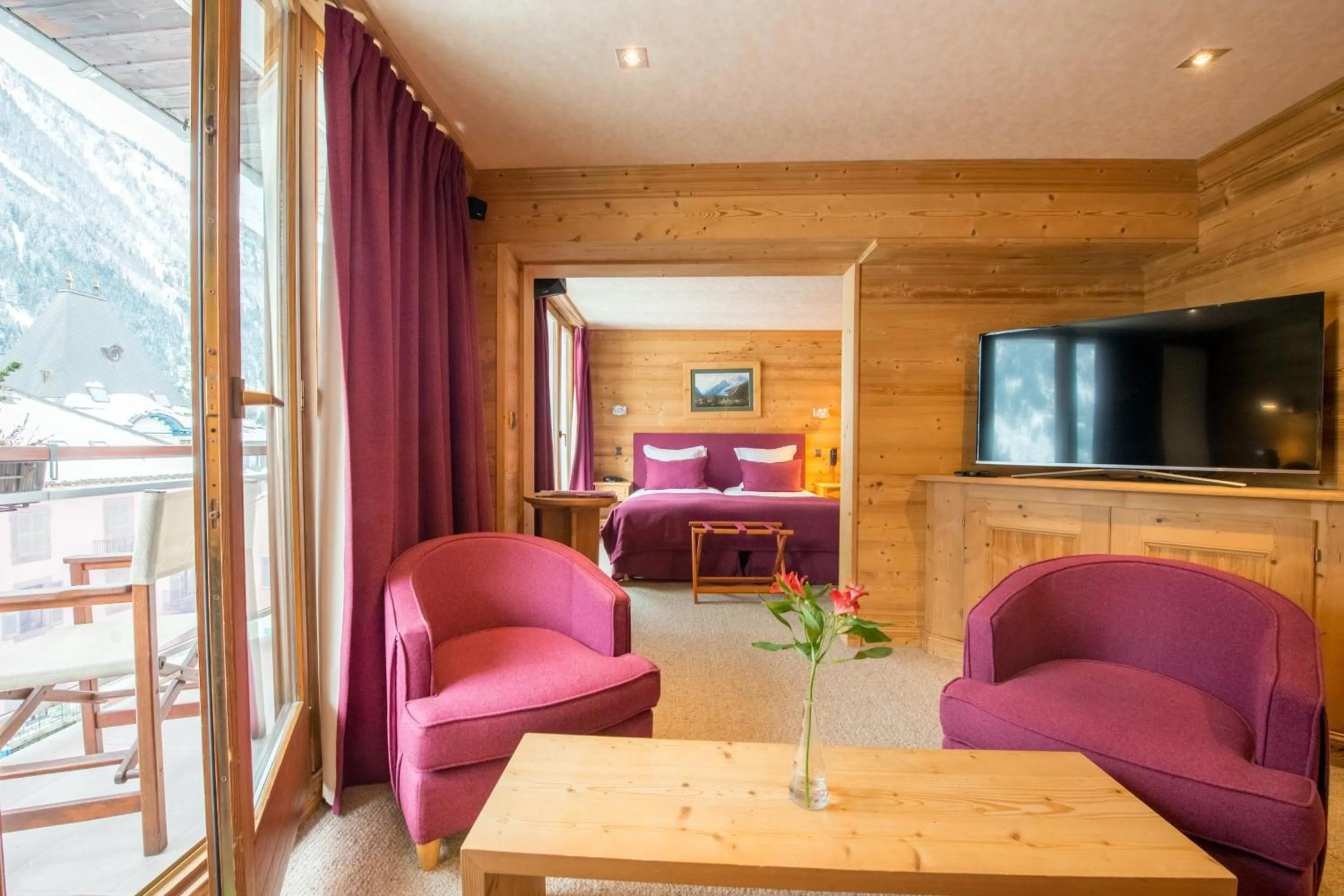 Bedroom in Park Hotel Suisse & Spa