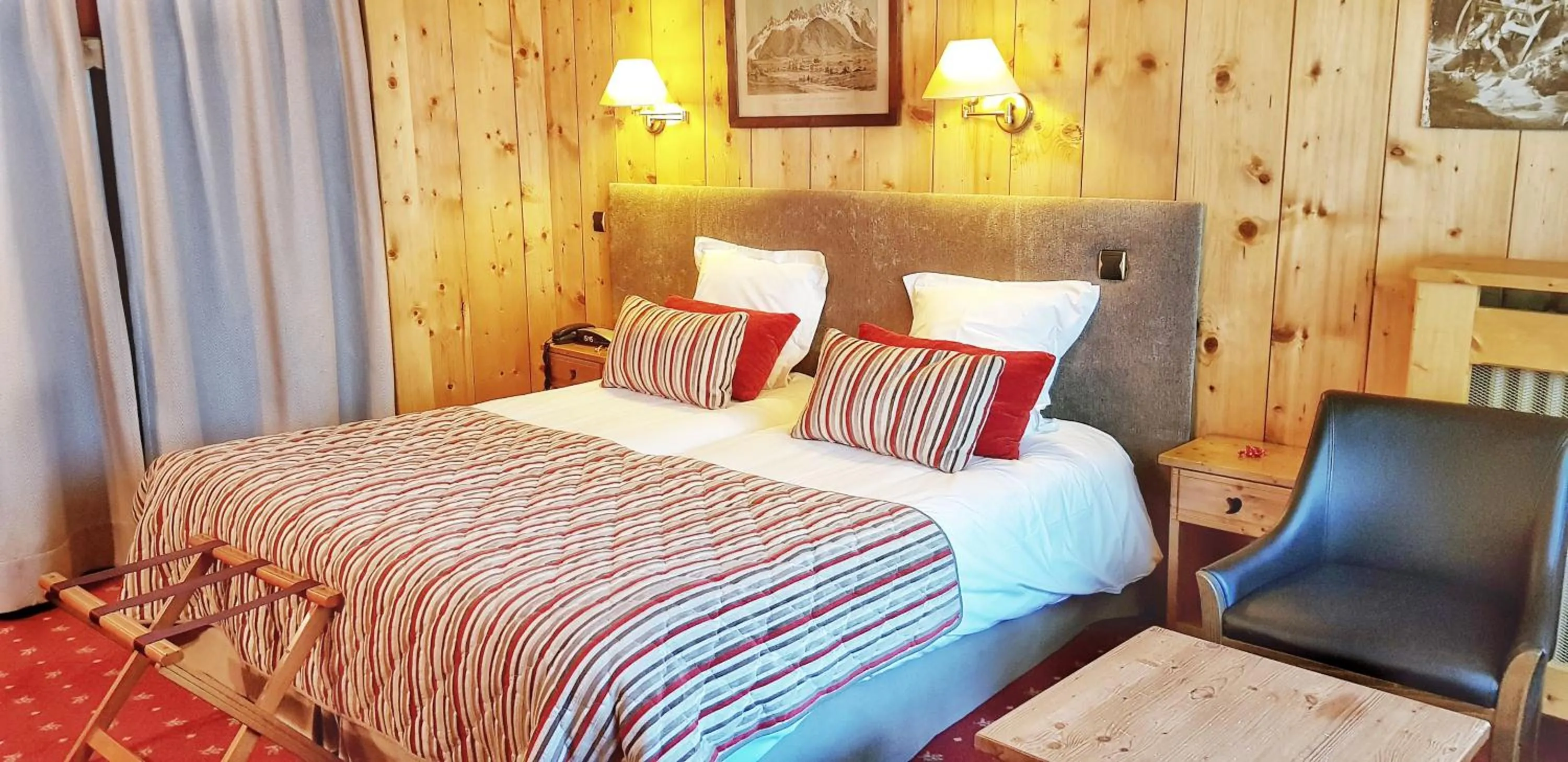 Bedroom, Bed in Park Hotel Suisse & Spa