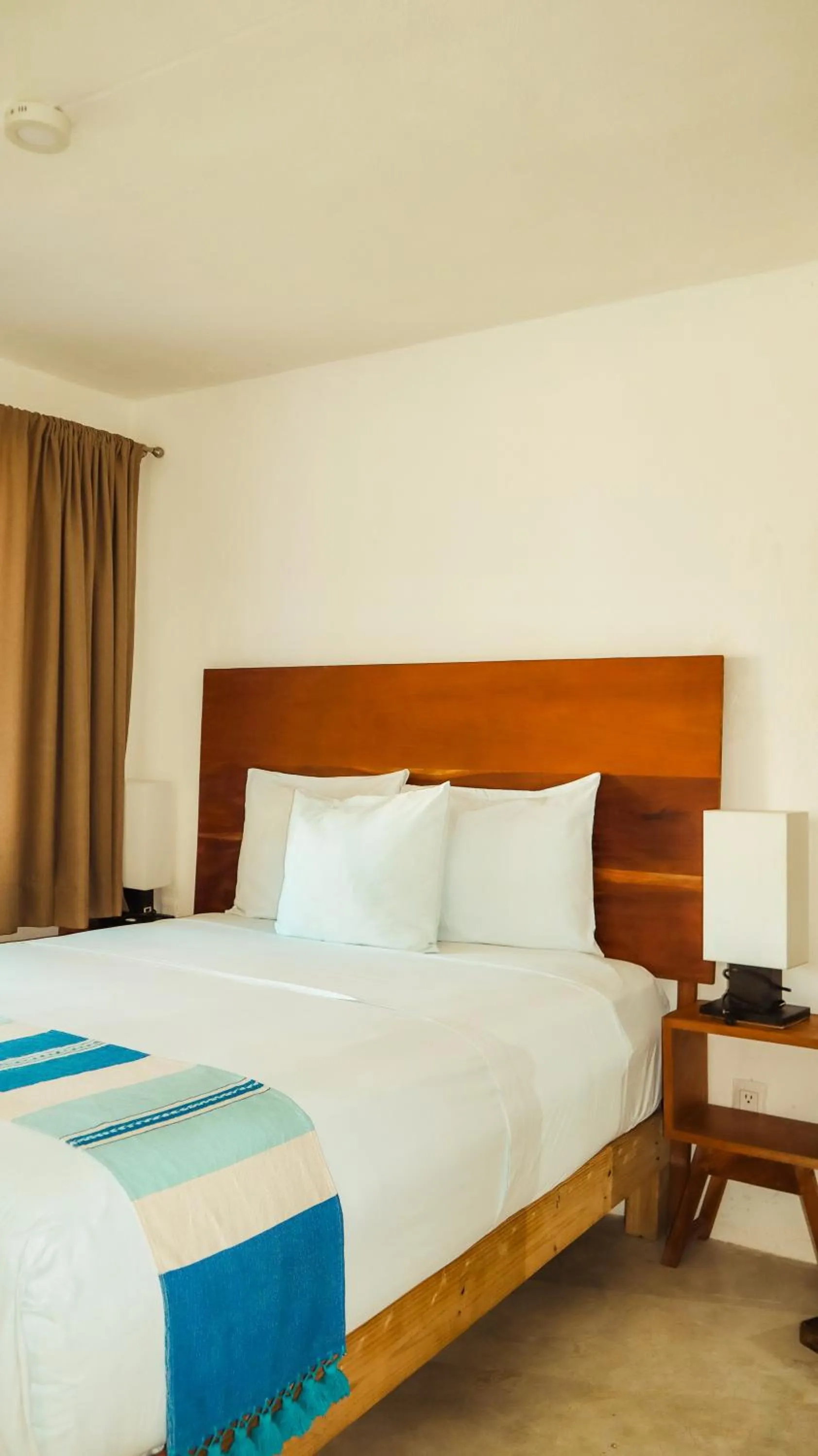 Bedroom, Bed in Royal Palm Bacalar Cabañas & Lagoon Club