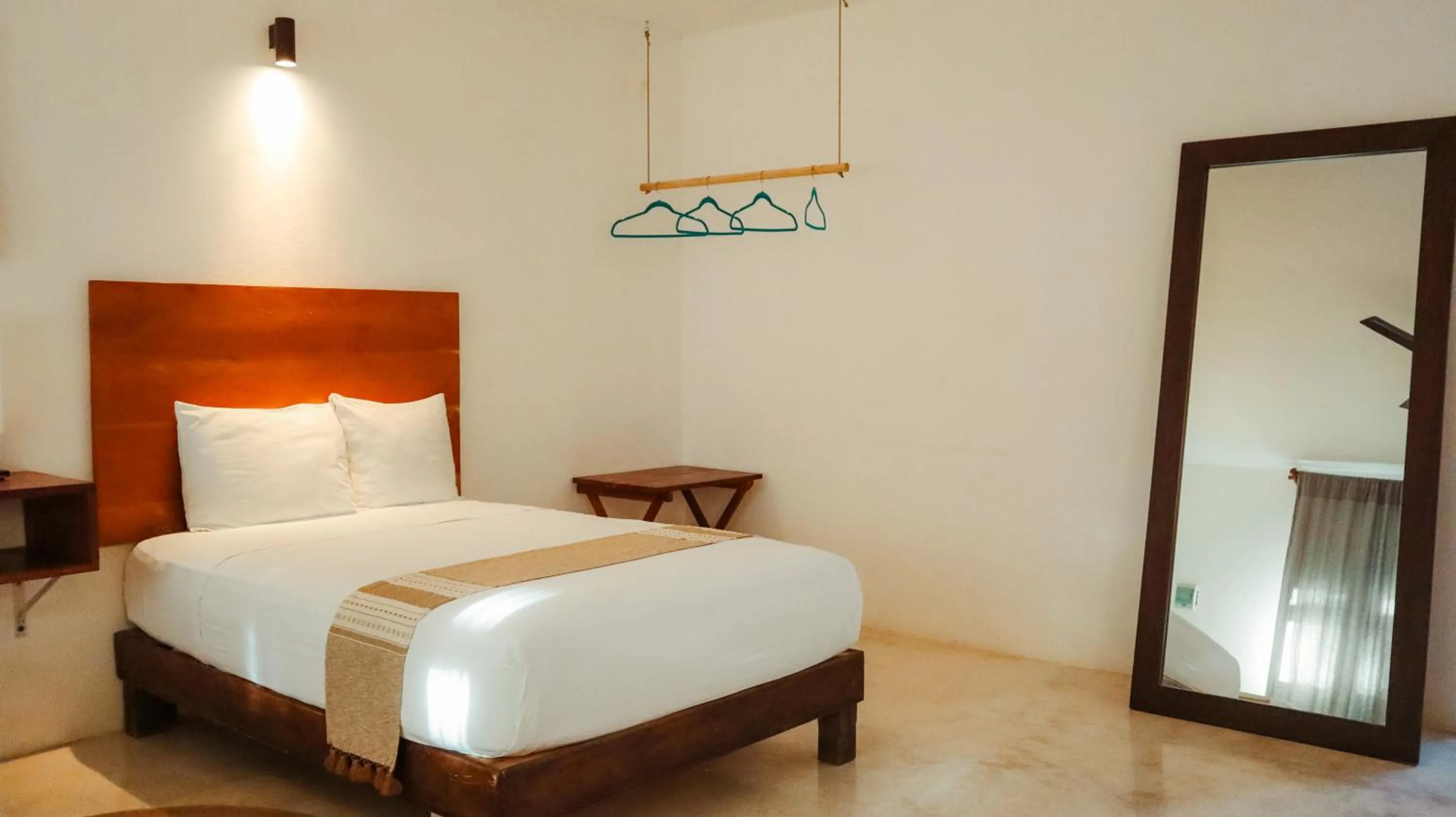 Bedroom, Bed in Royal Palm Bacalar Cabañas & Lagoon Club