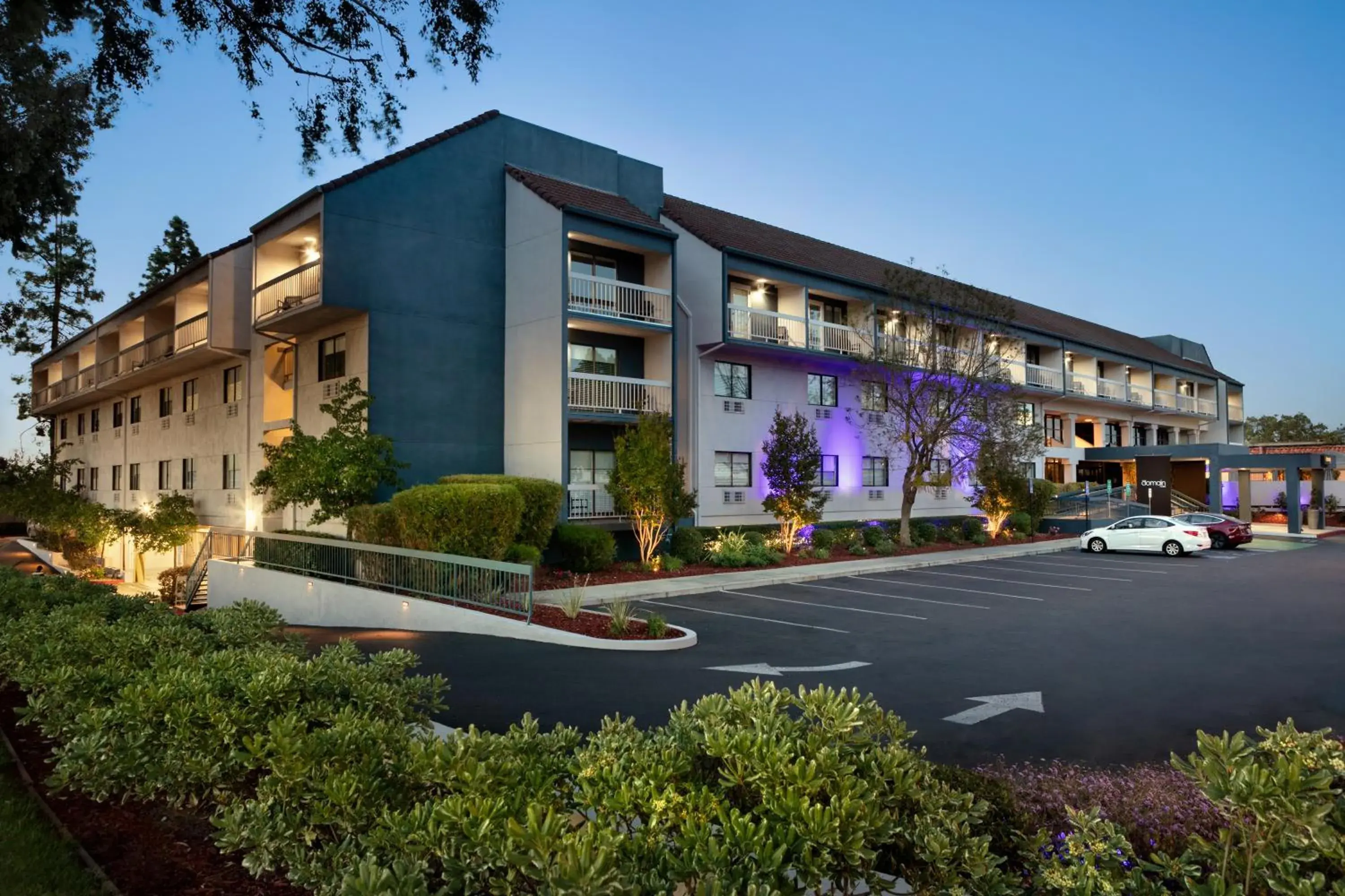 Property building in The Domain Hotel Property building in The Domain Hotel