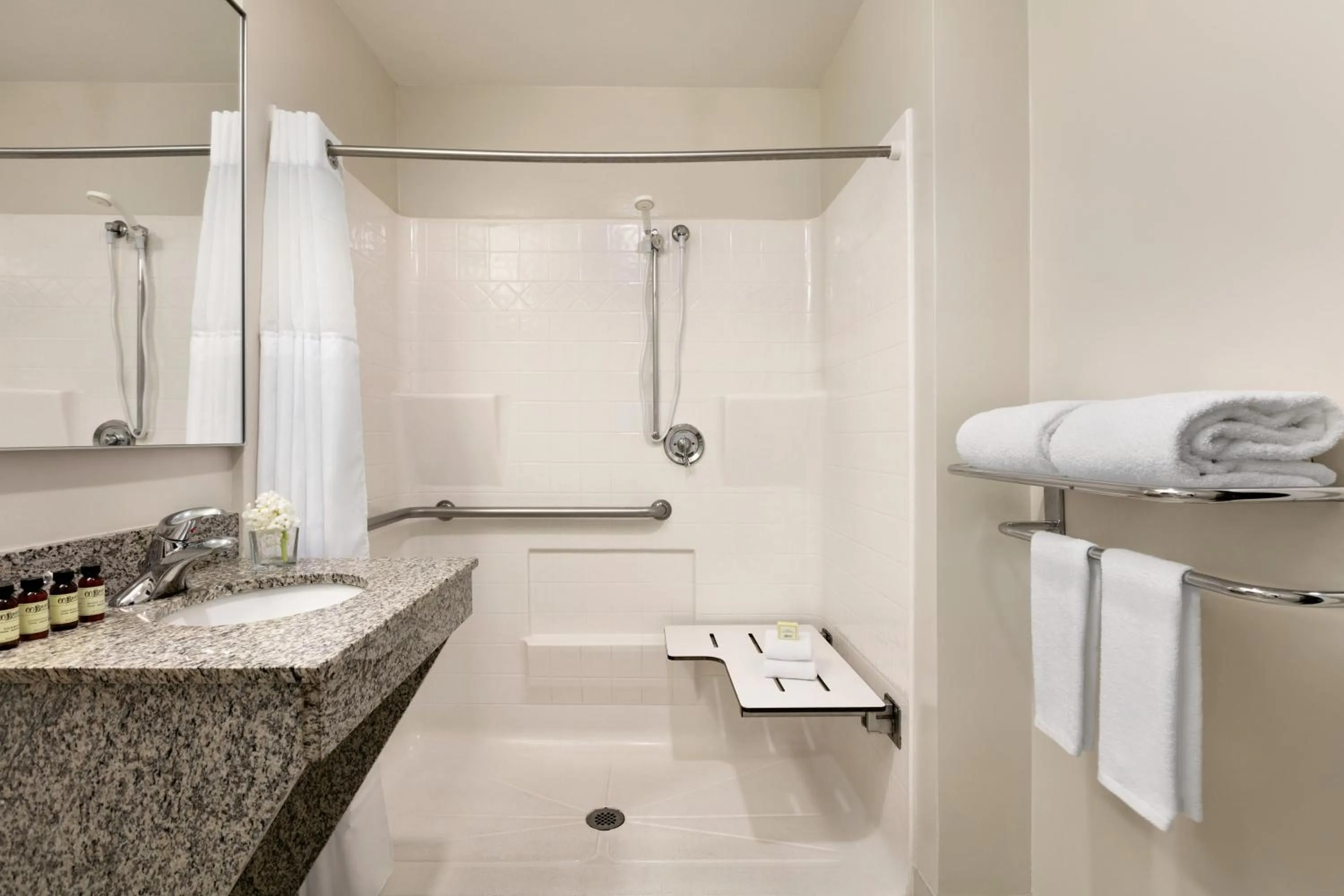 Shower in The Domain Hotel