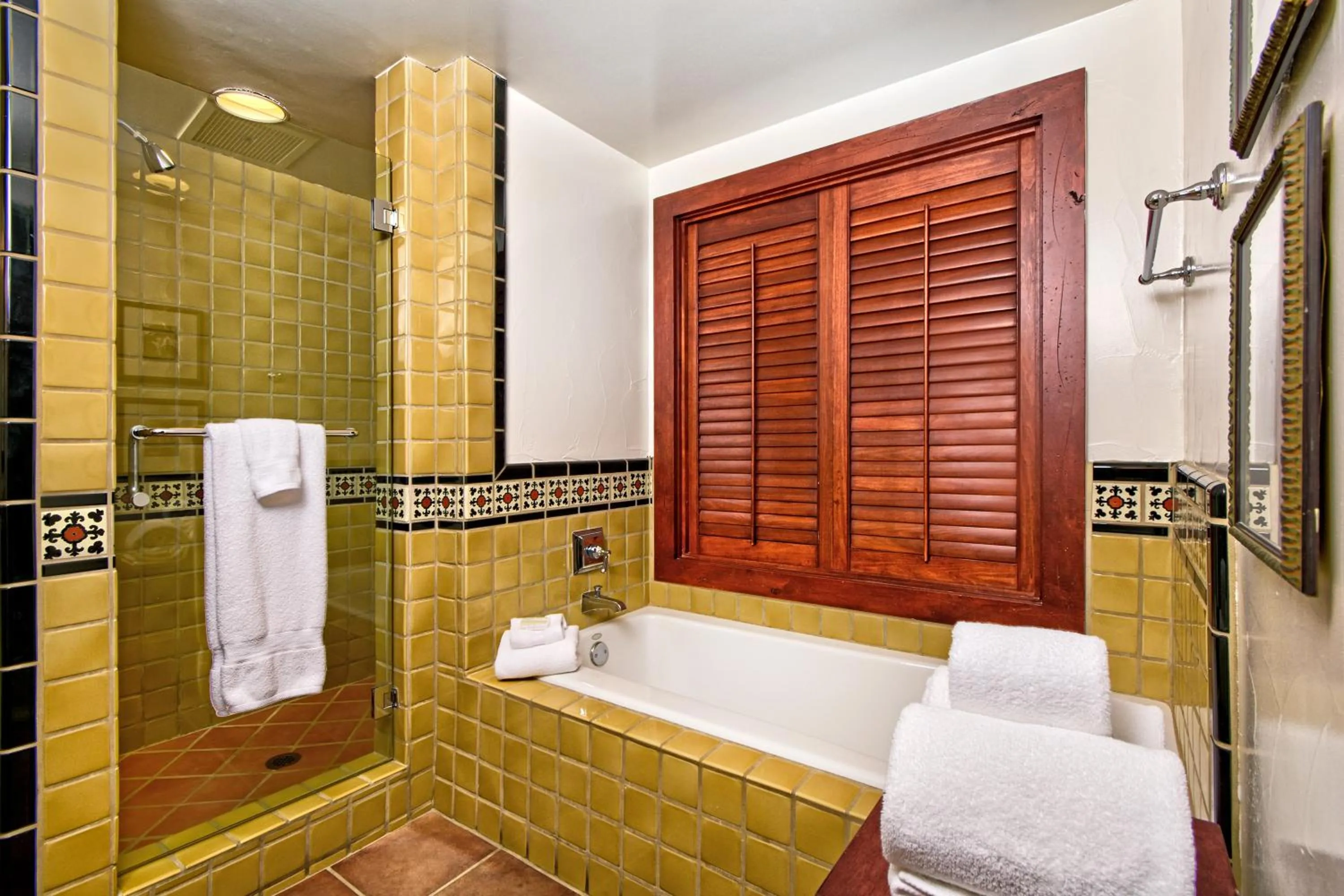 Shower in Hotel Los Gatos