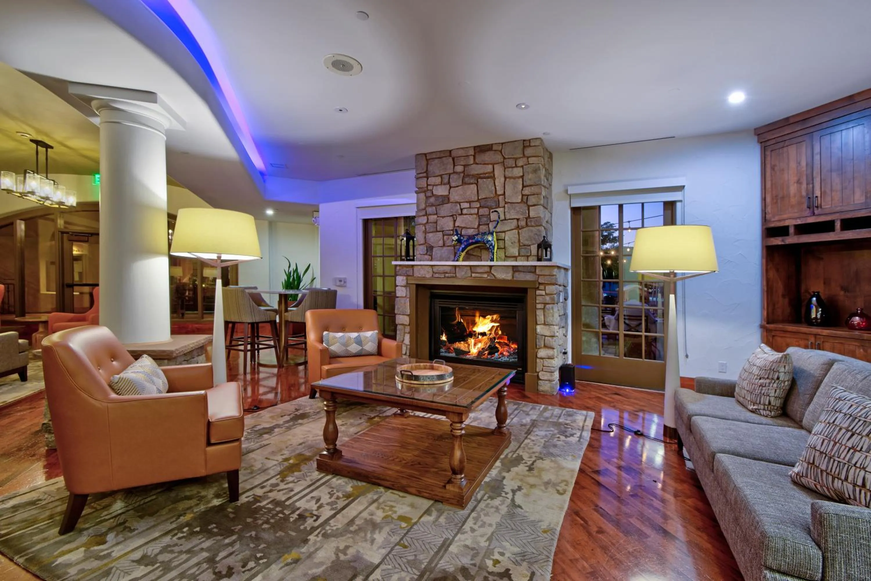 Lobby or reception in Hotel Los Gatos