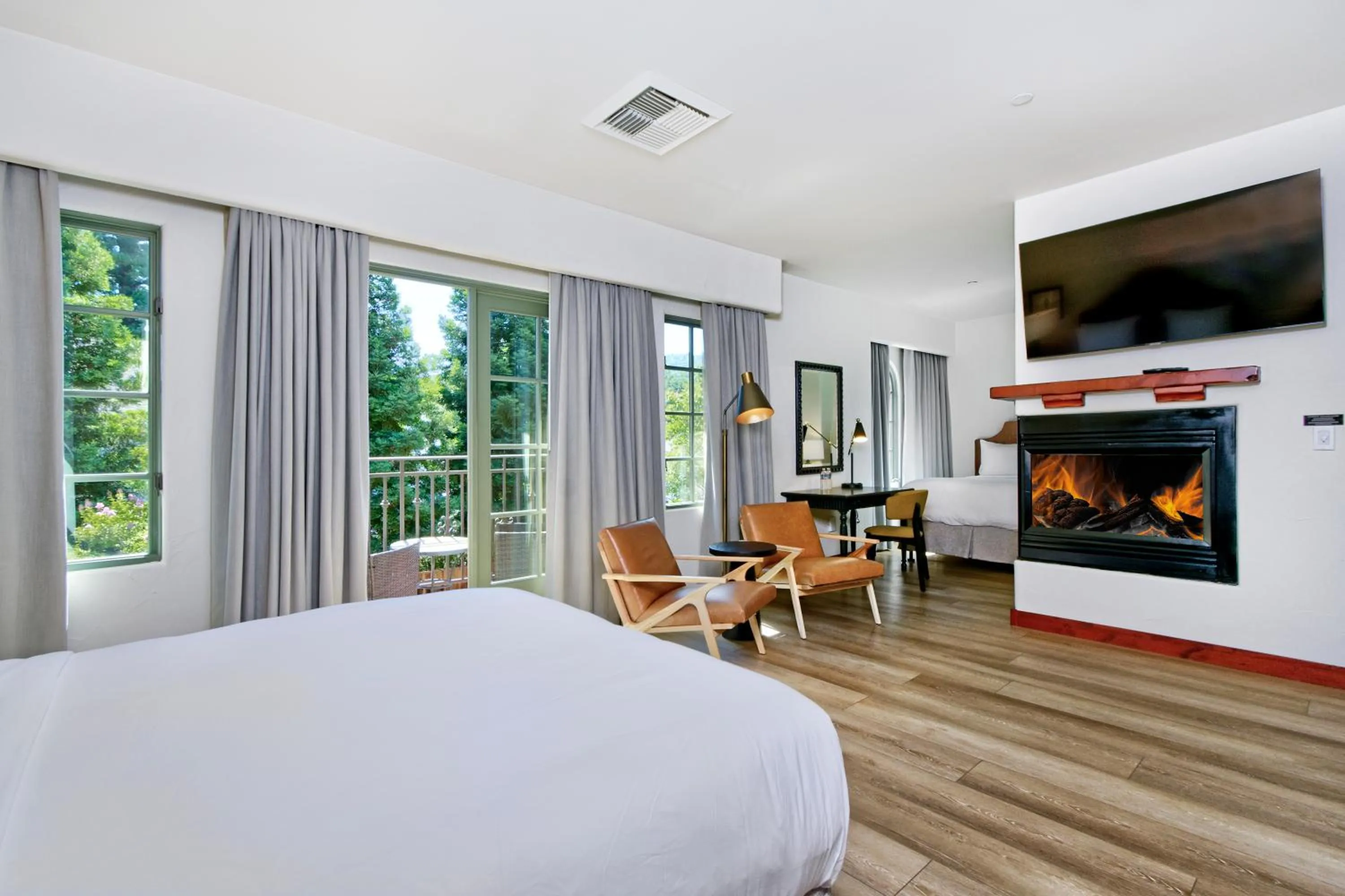 Living room, Bed in Hotel Los Gatos