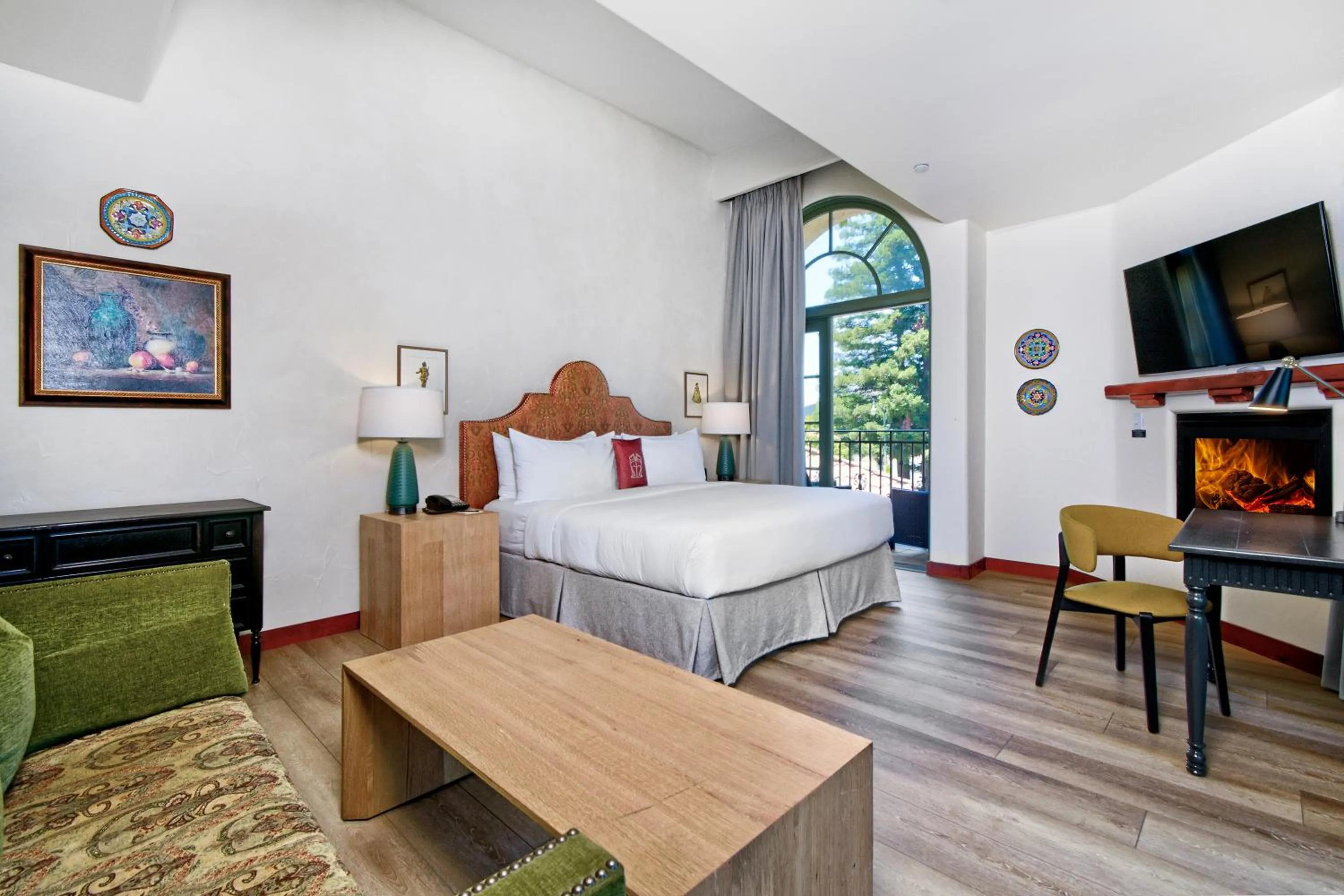 Bed in Hotel Los Gatos