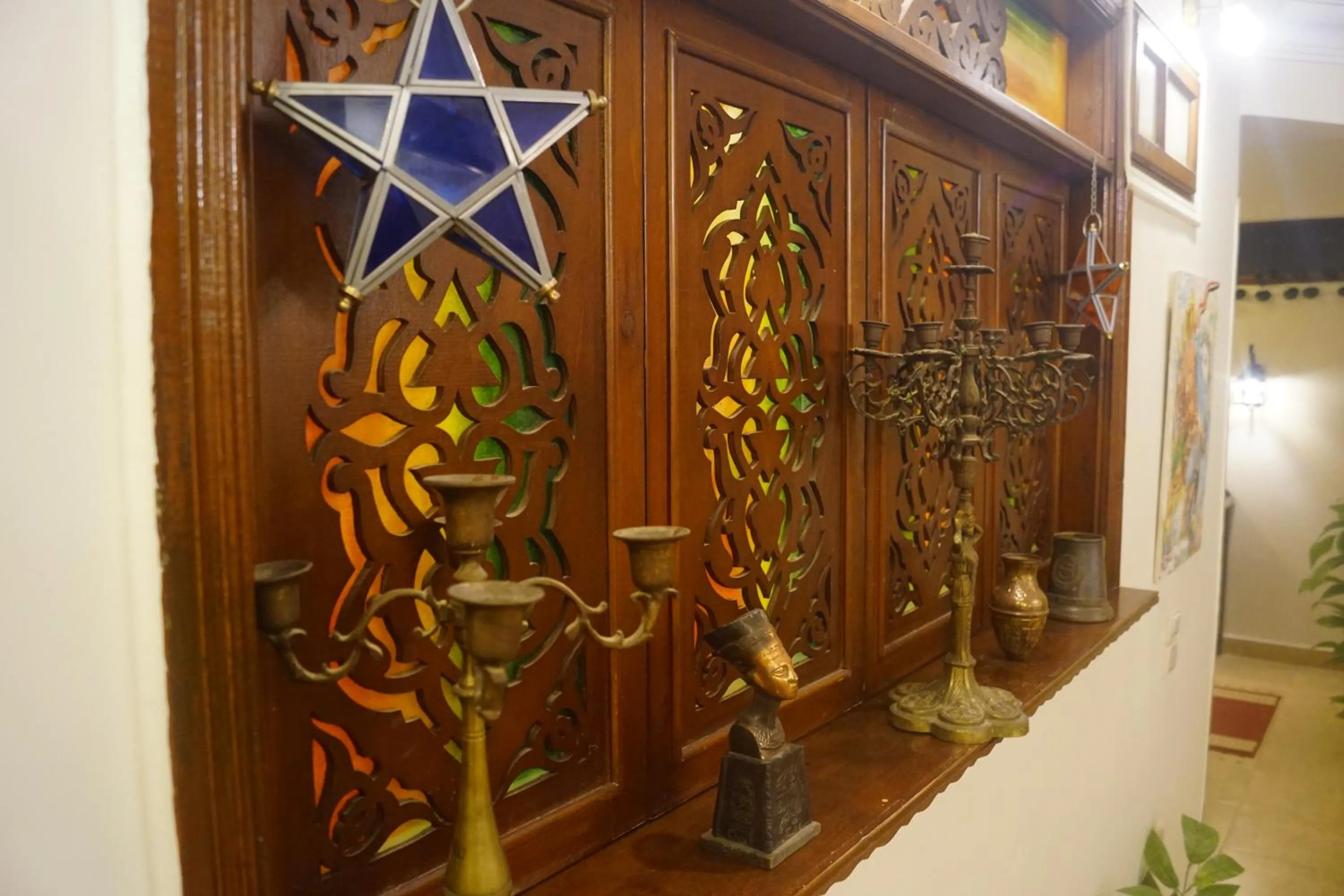 Lobby or reception in Draz pyramids view Bed & breakfast