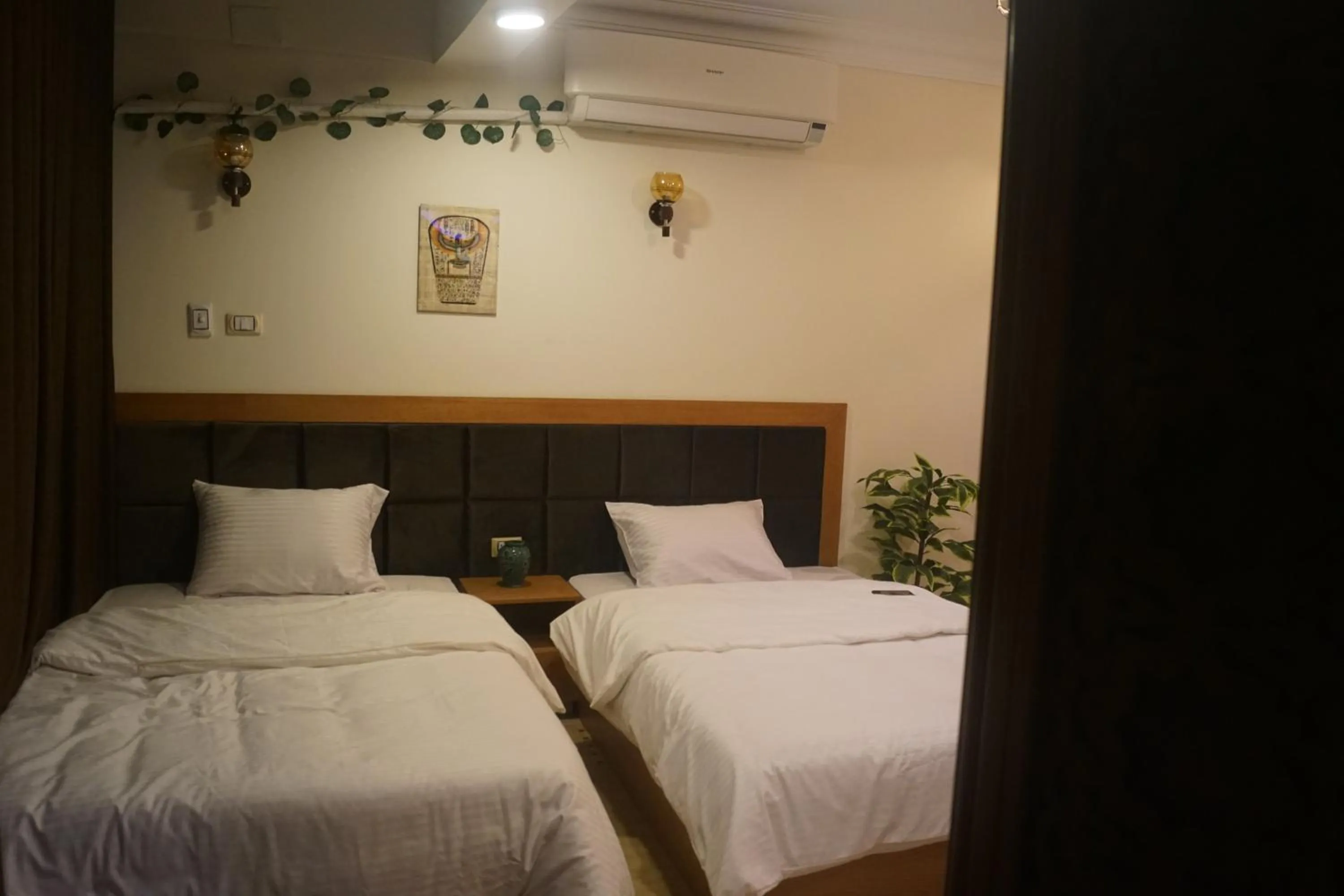 Bedroom, Bed in Draz pyramids view Bed & breakfast