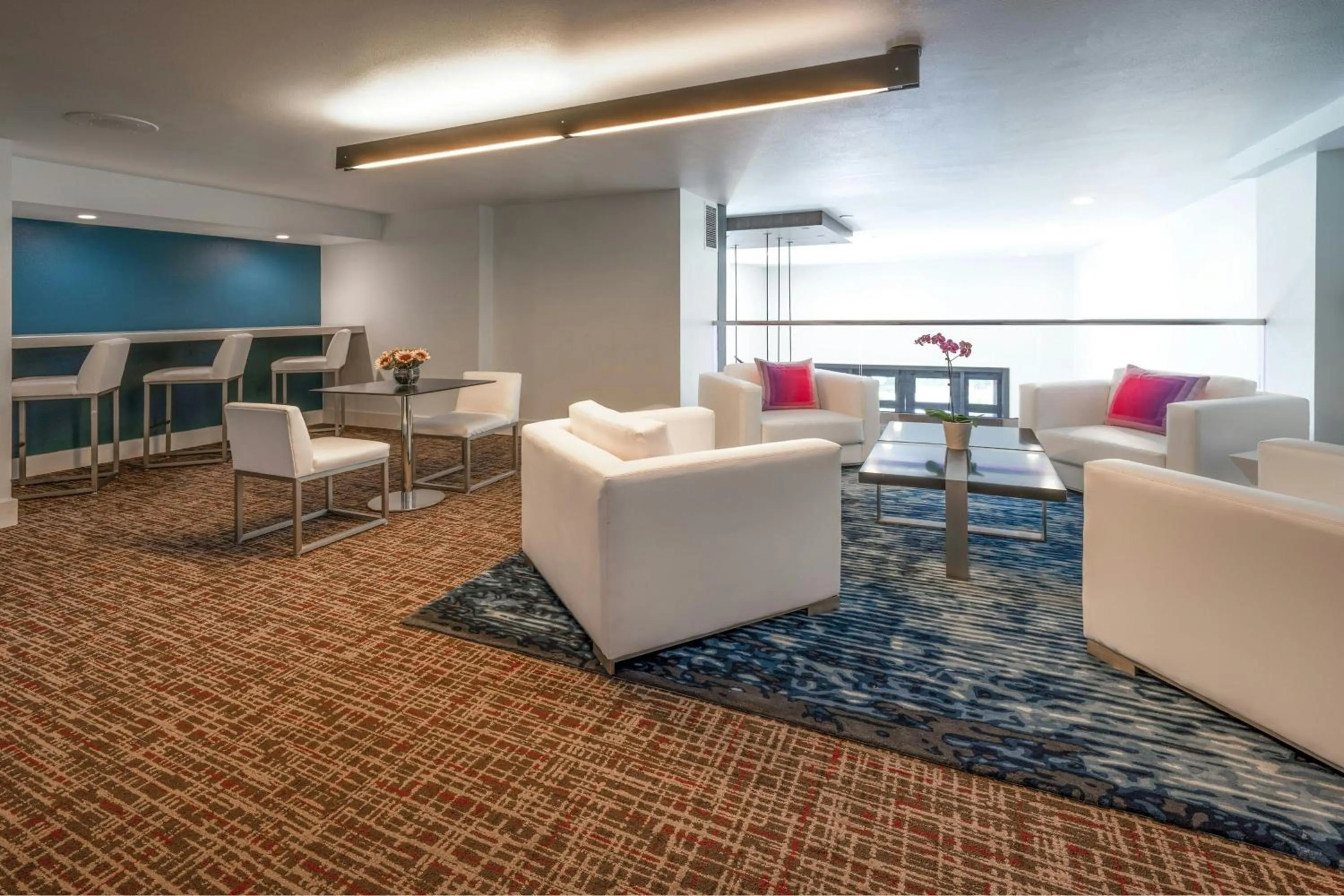 Lobby or reception in Aloft San Jose Cupertino