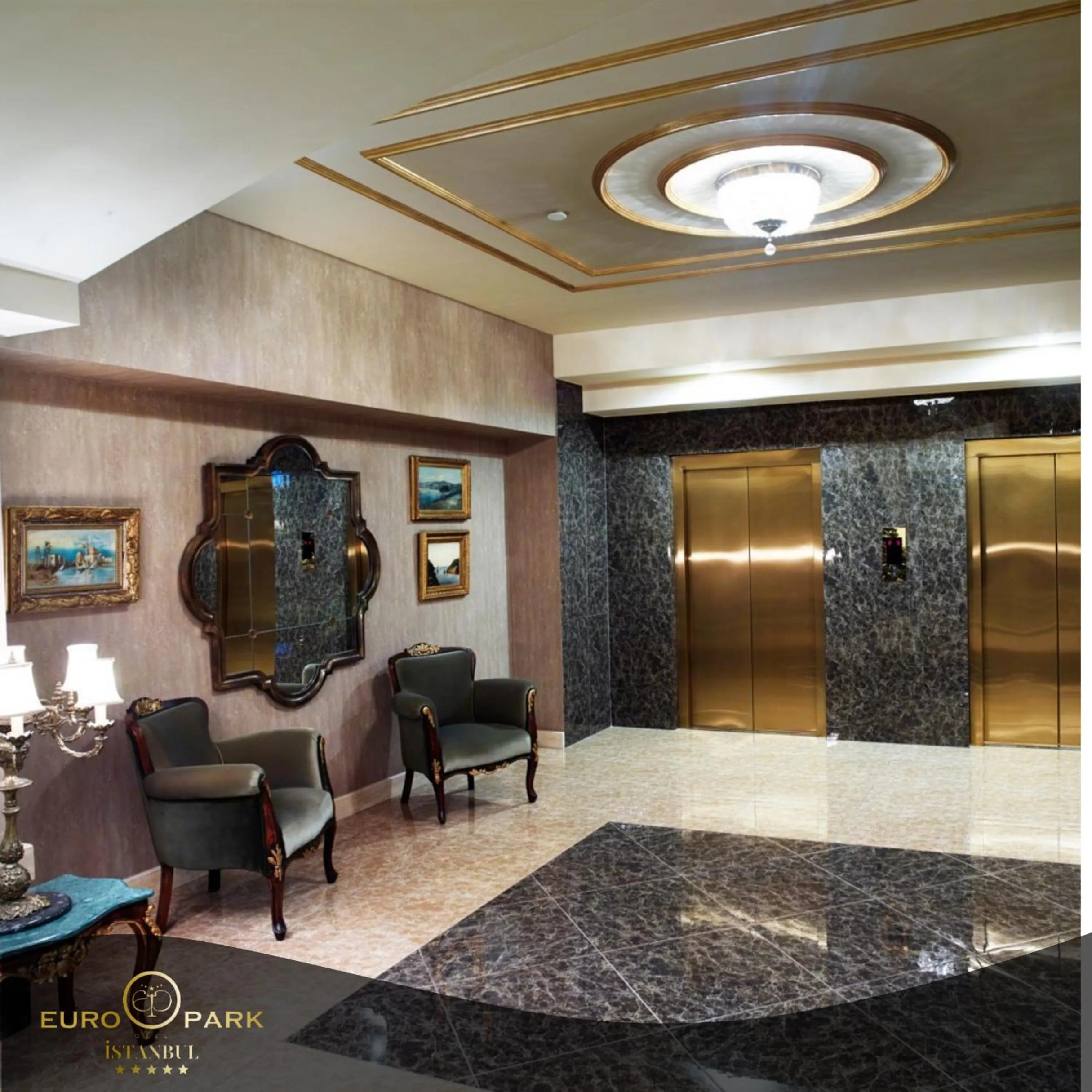 elevator in Euro Park Otel