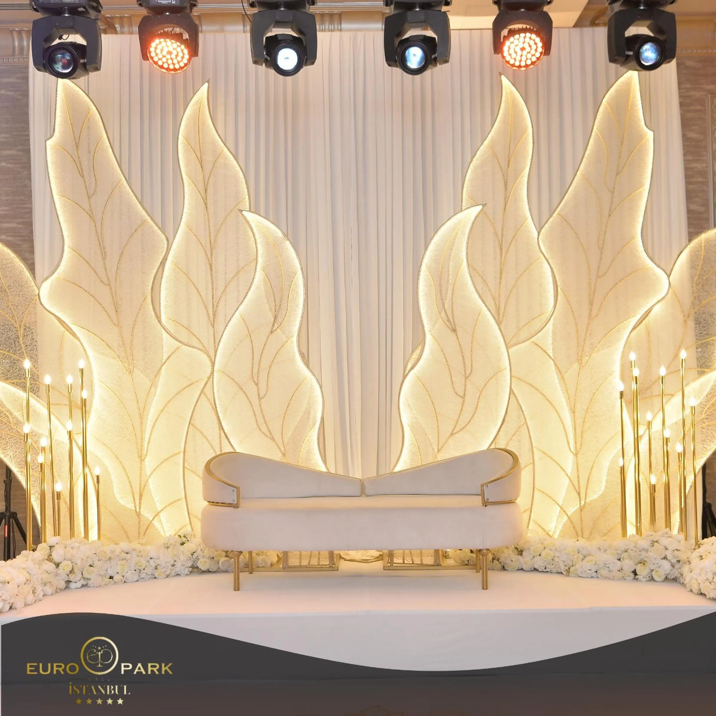 wedding, Bed in Euro Park Otel