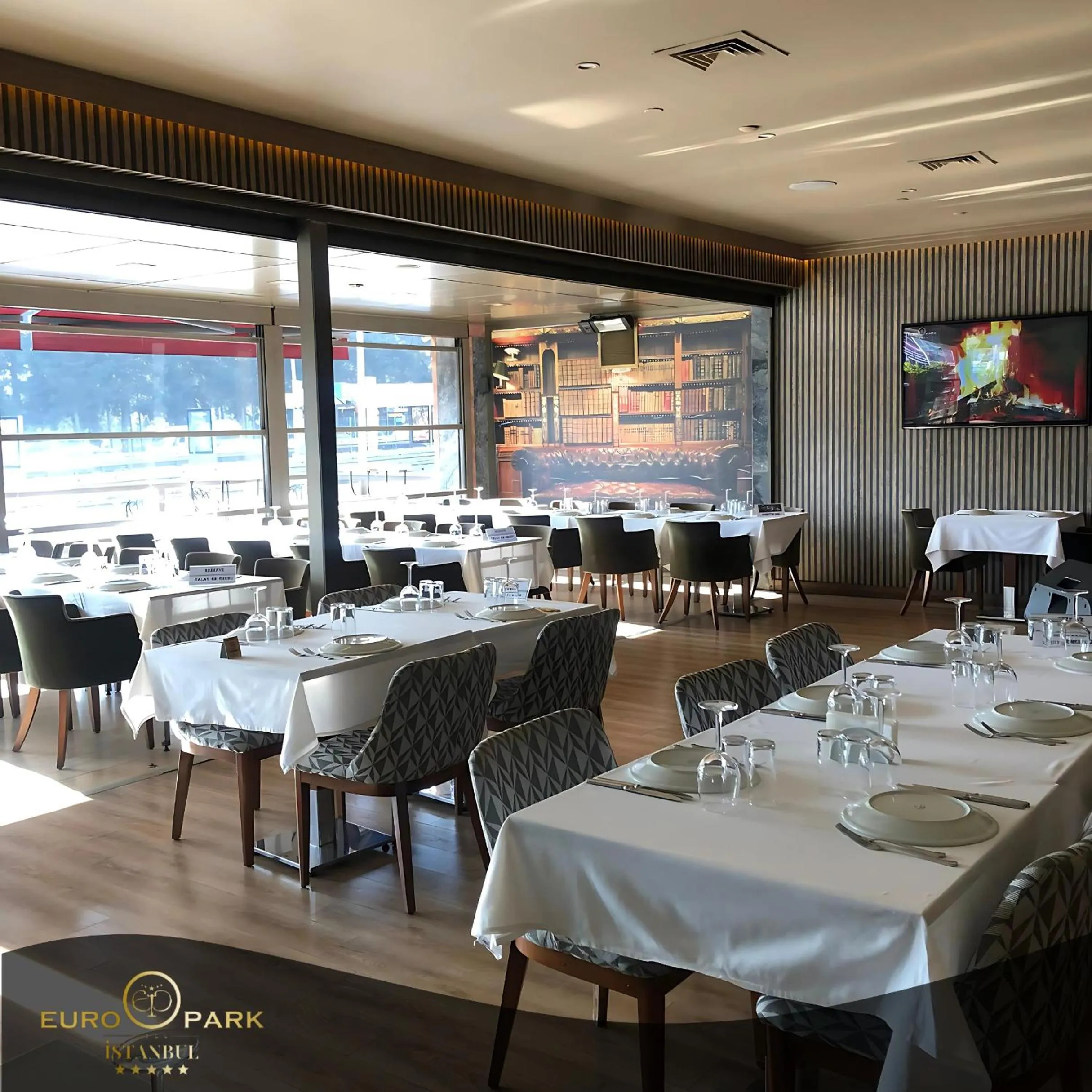 Restaurant/places to eat in Euro Park Otel