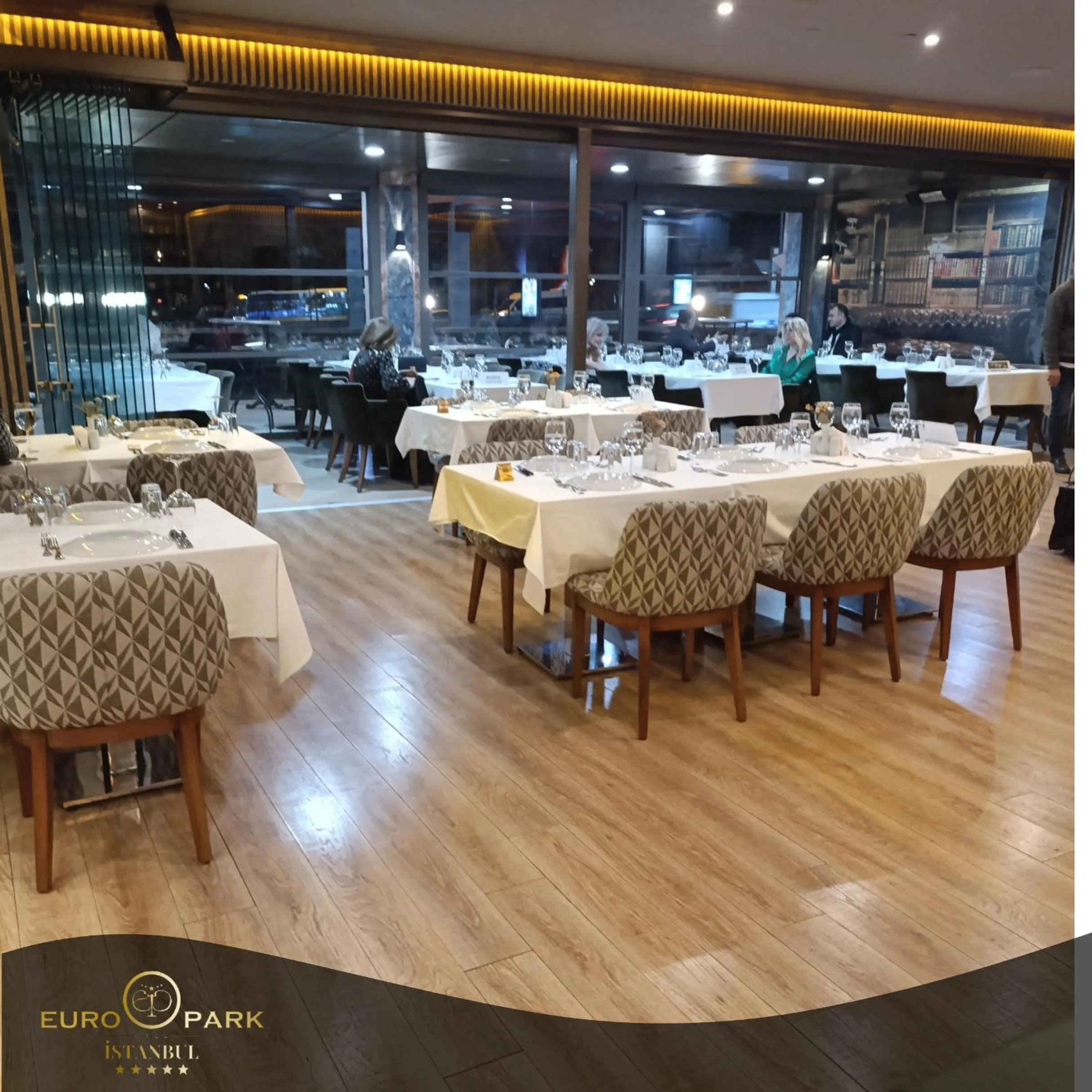 Lounge or bar in Euro Park Otel