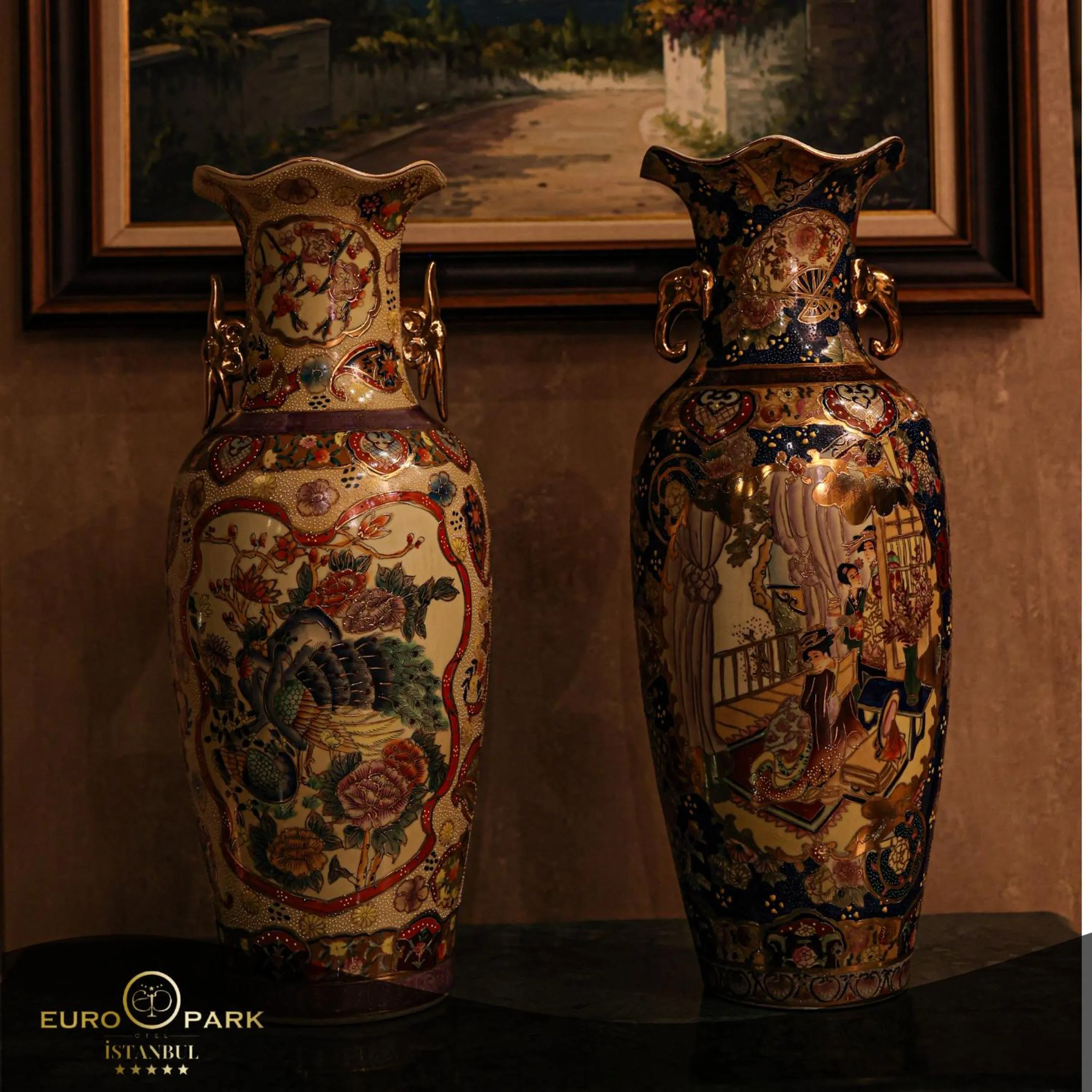 Lobby or reception in Euro Park Otel