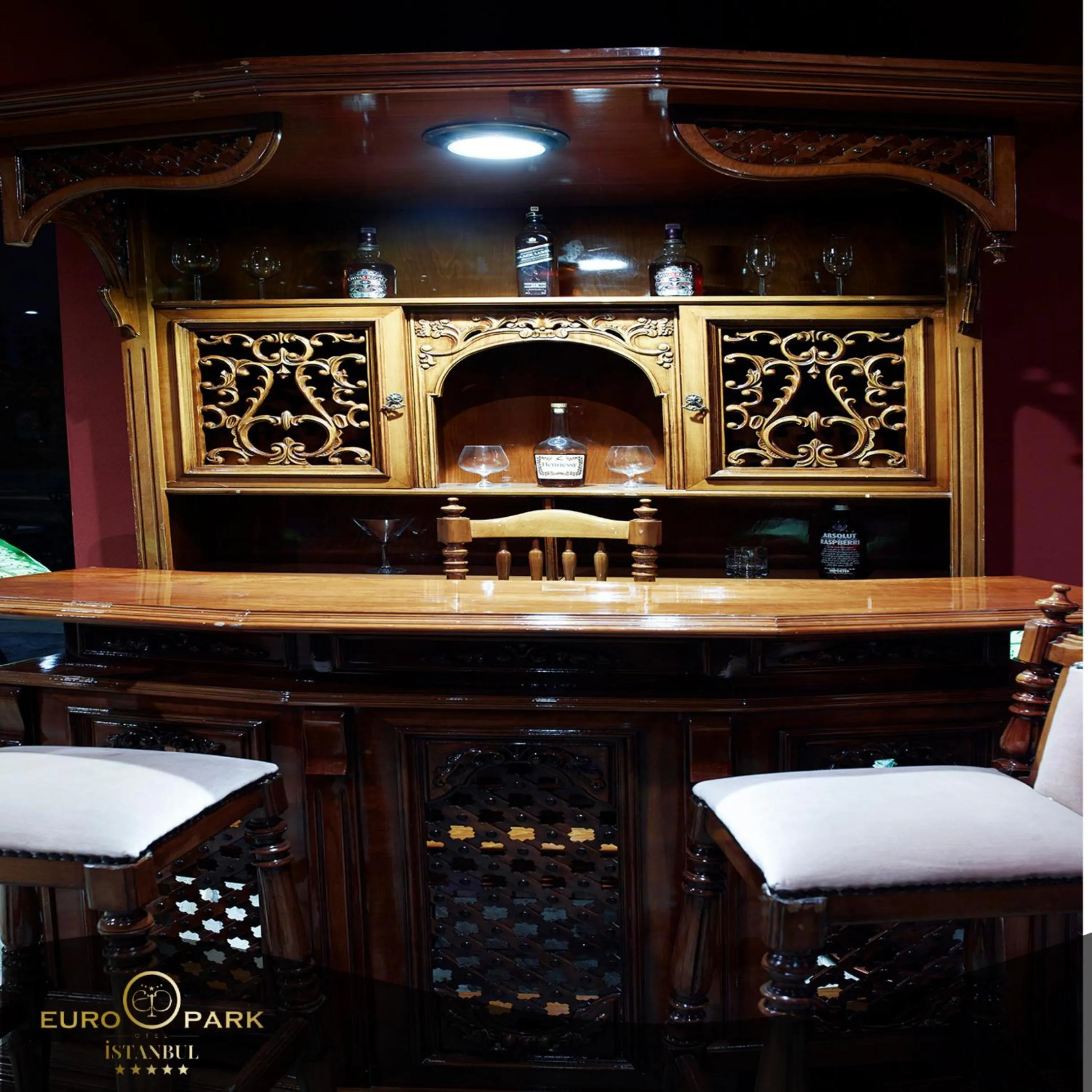 Lounge or bar in Euro Park Otel