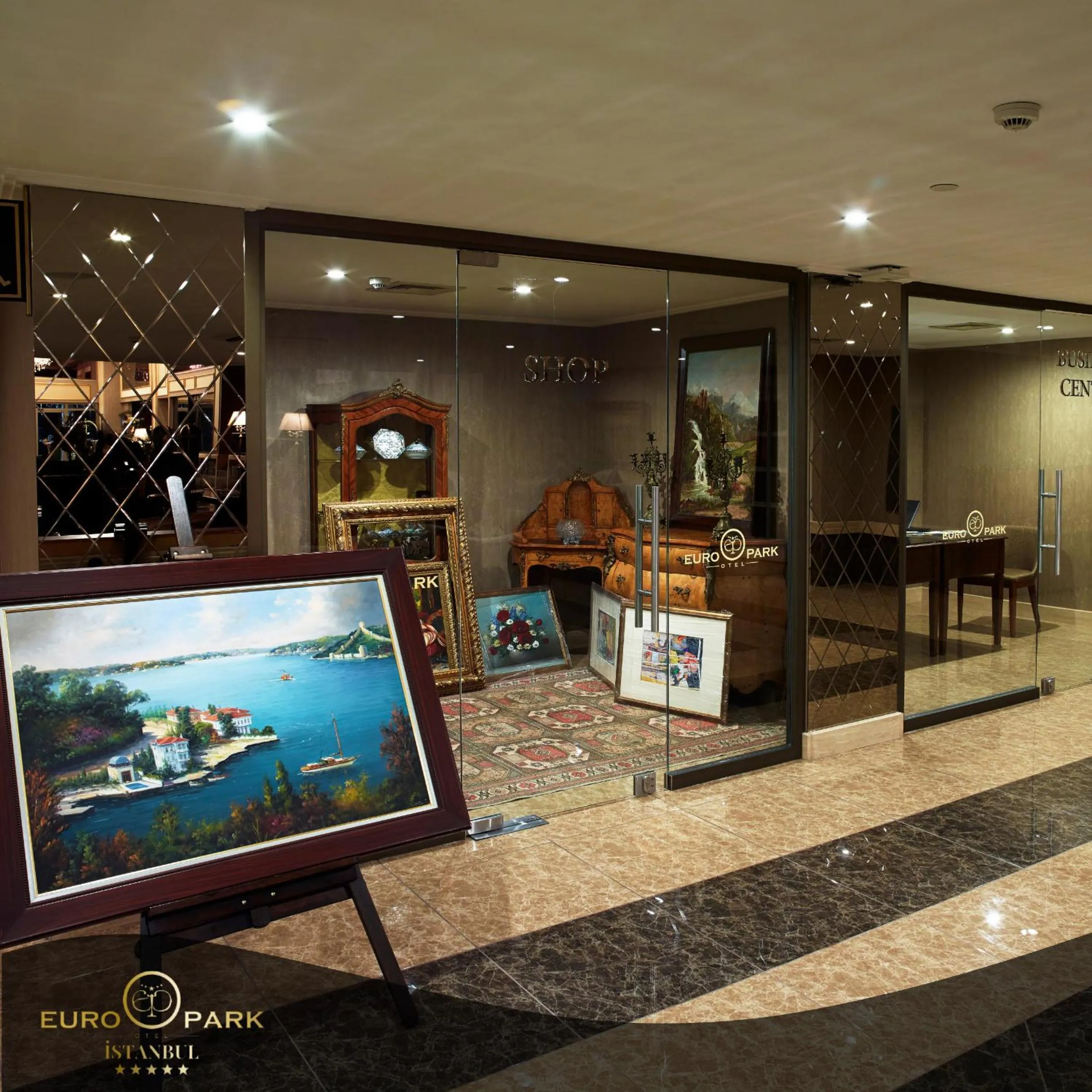 On site in Euro Park Otel