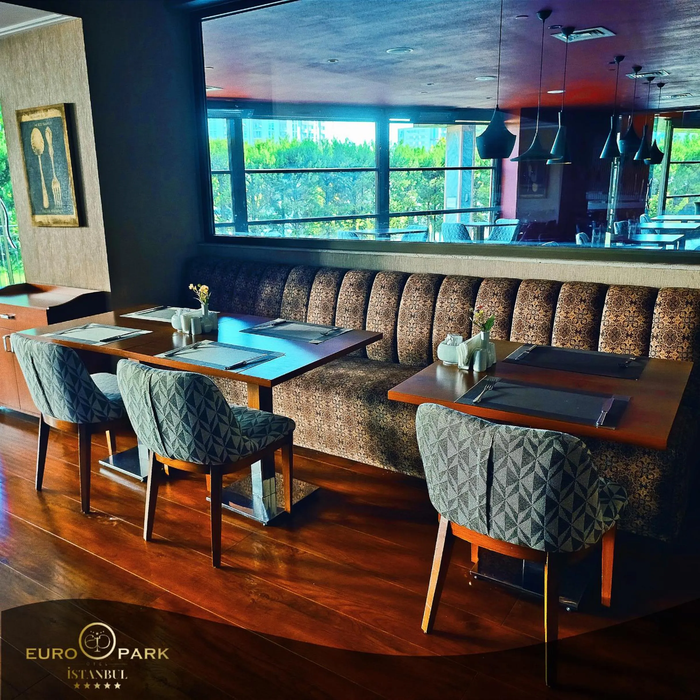 Restaurant/places to eat in Euro Park Otel