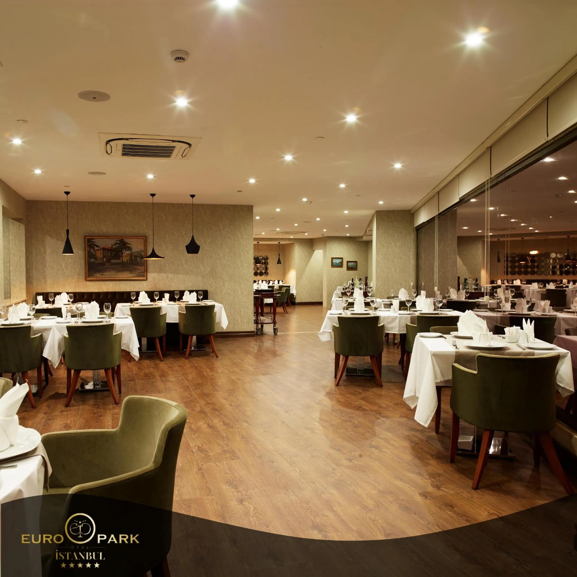 Restaurant/places to eat in Euro Park Otel