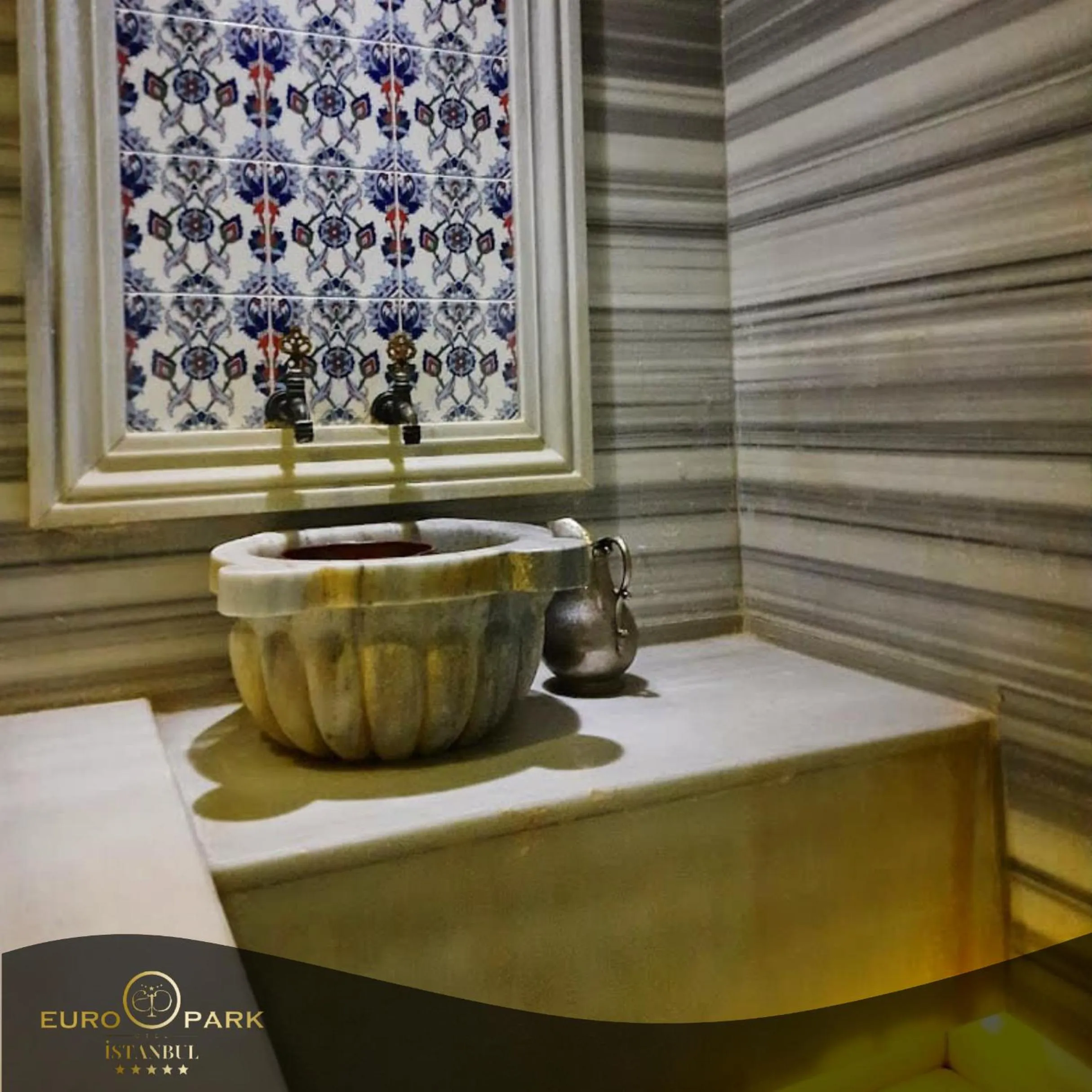 Spa and wellness centre/facilities in Euro Park Otel