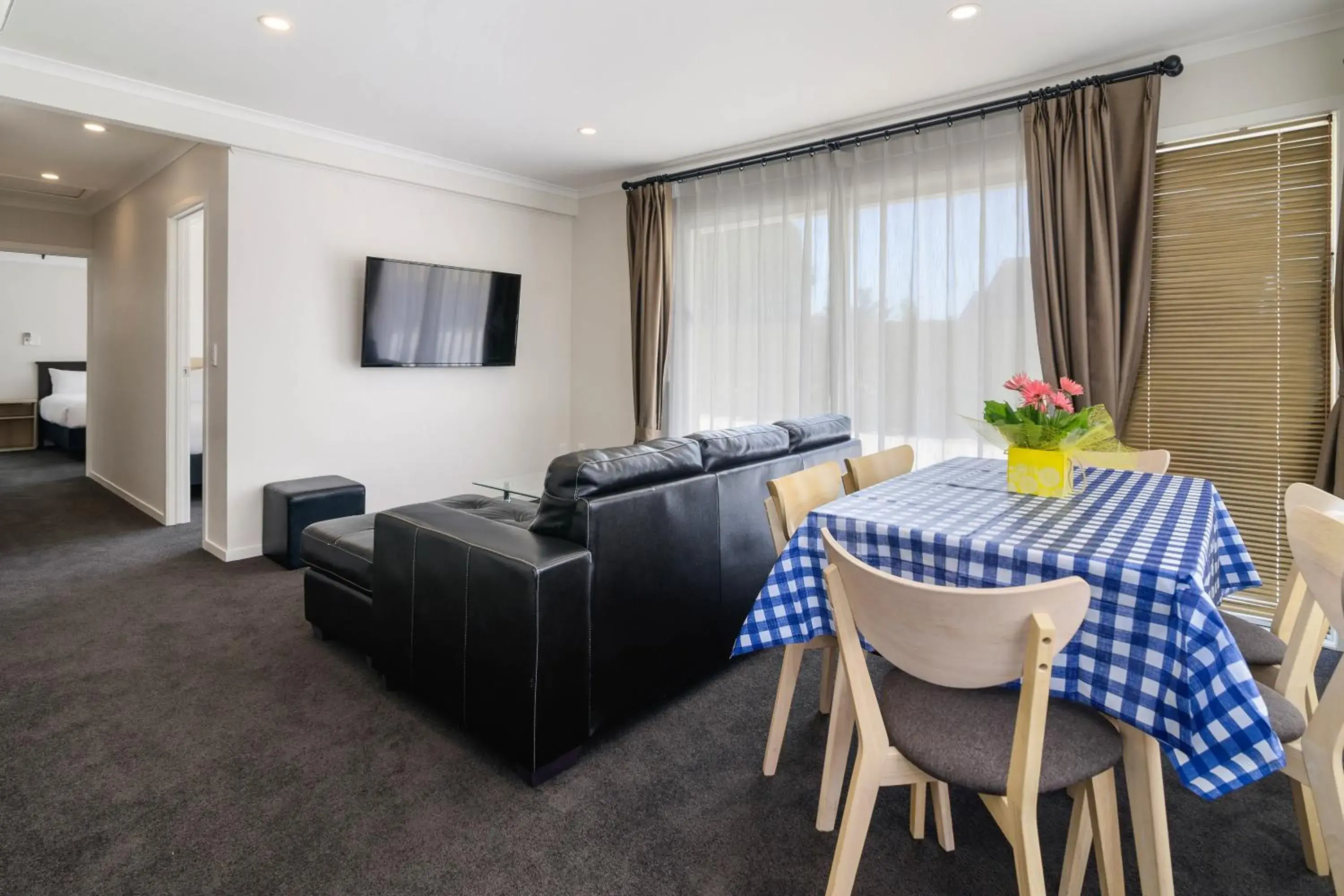 Living room in Thermal Oak Motel Living room in Thermal Oak Motel