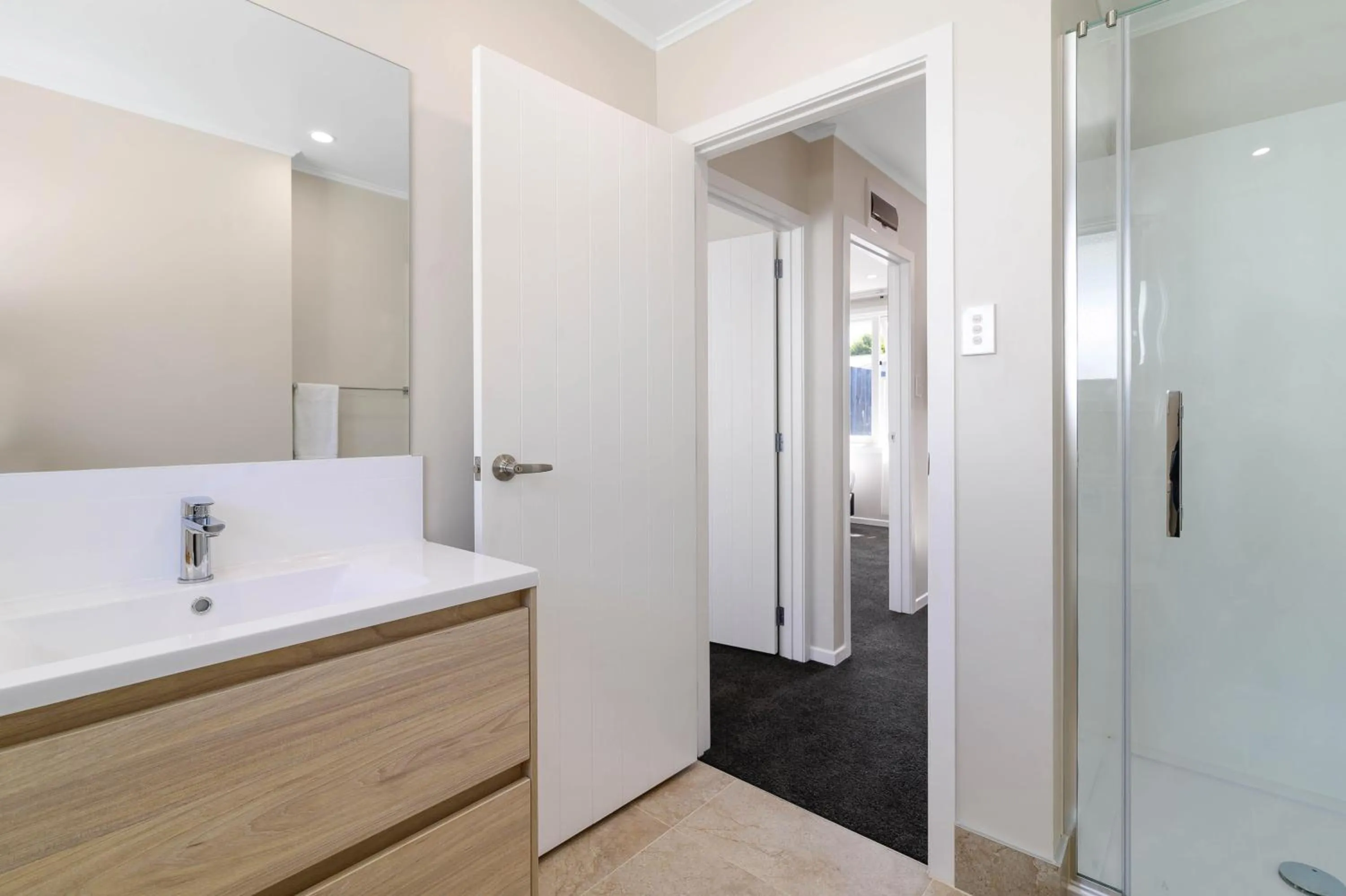 Bathroom in Thermal Oak Motel