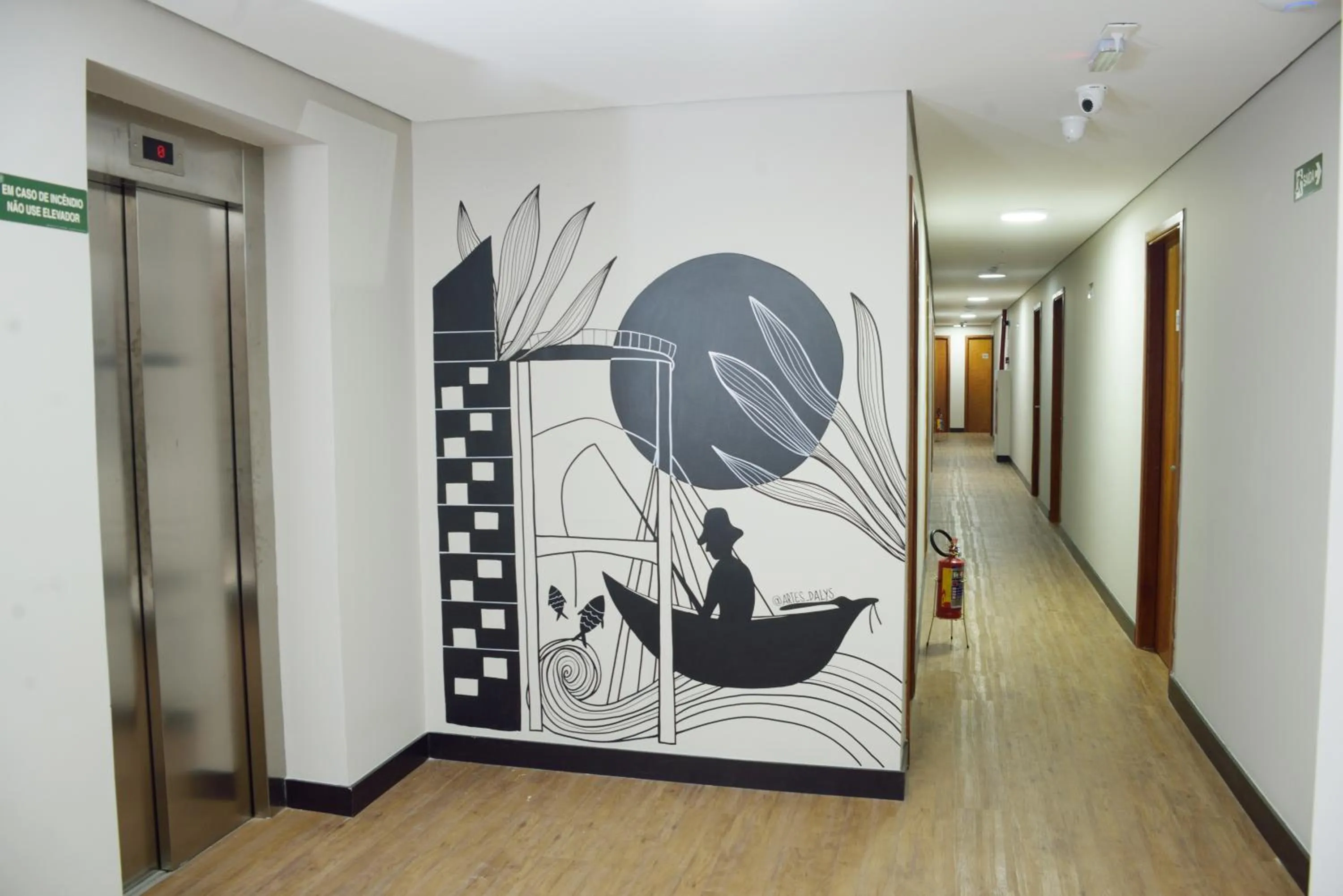 Decorative detail in Asa Hotel