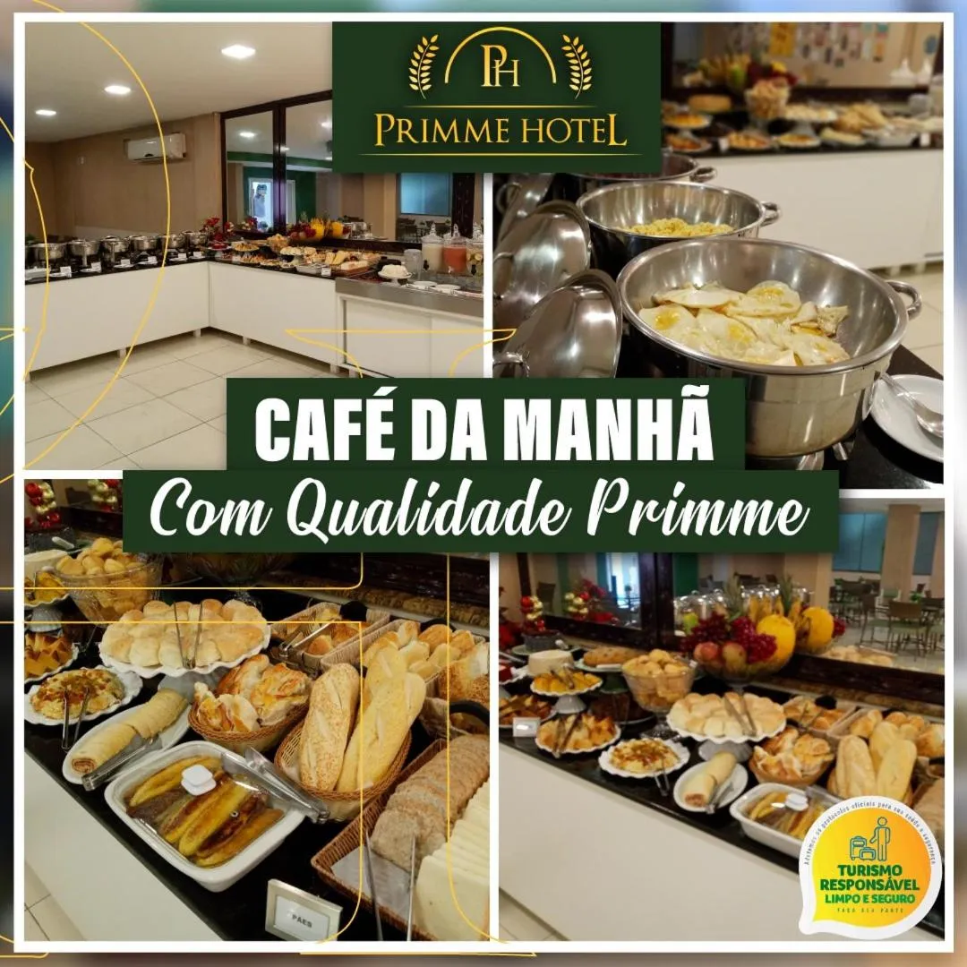 Food and drinks in Primme Hotel Aracaju