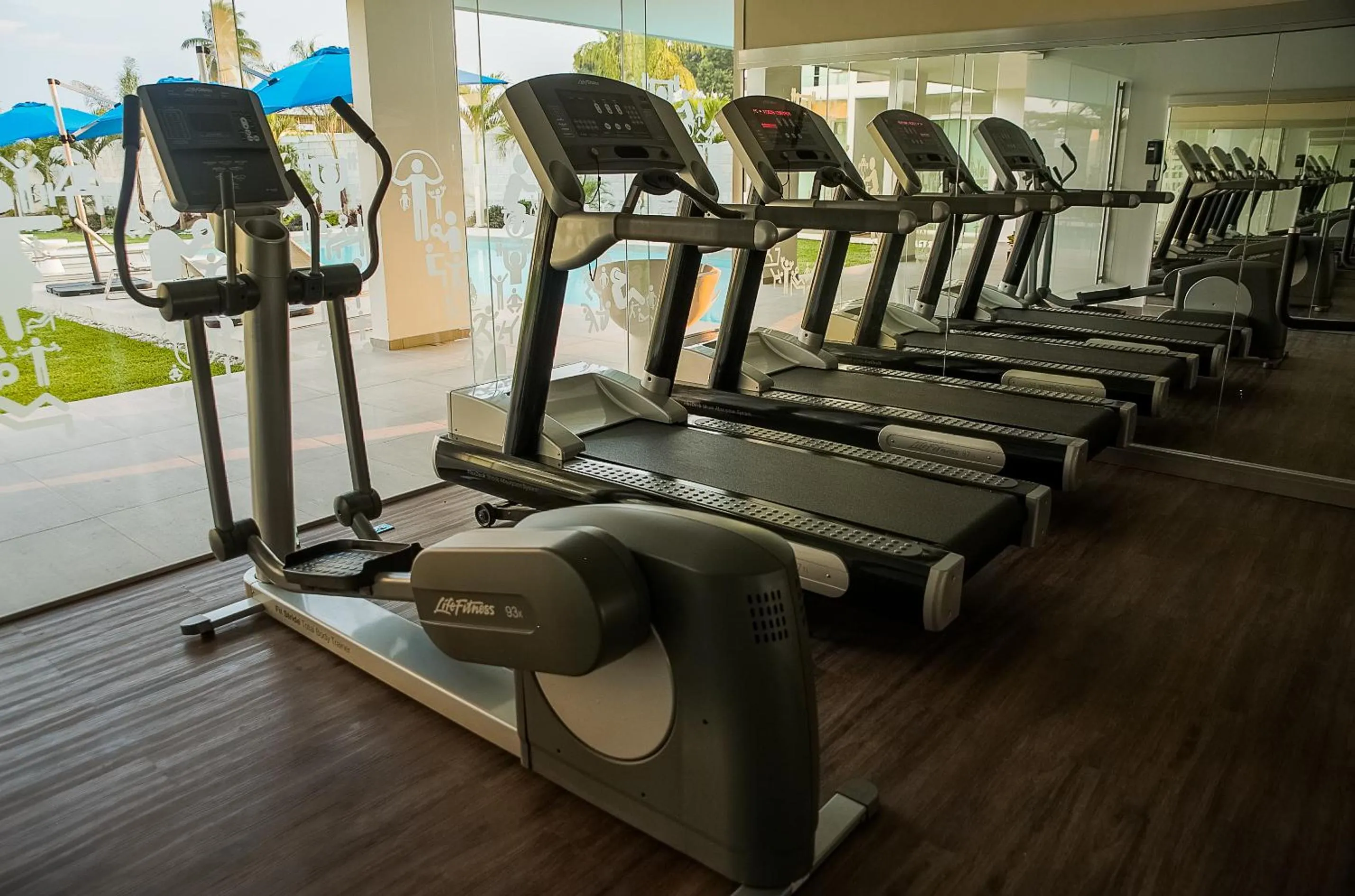 Fitness centre/facilities in Hotel Aqua Spa & Resort