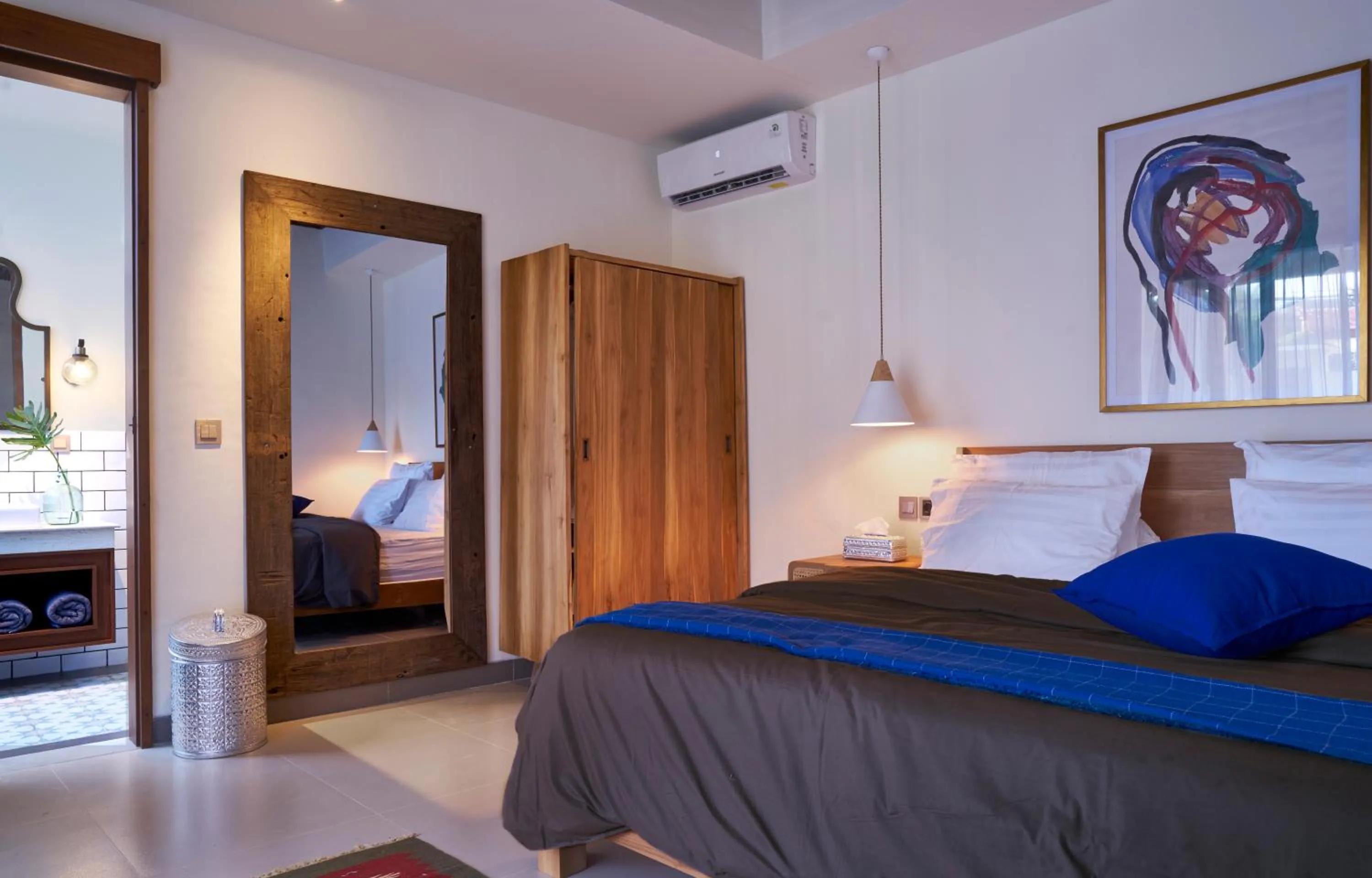 Bed in Villa Brabhan Seminyak