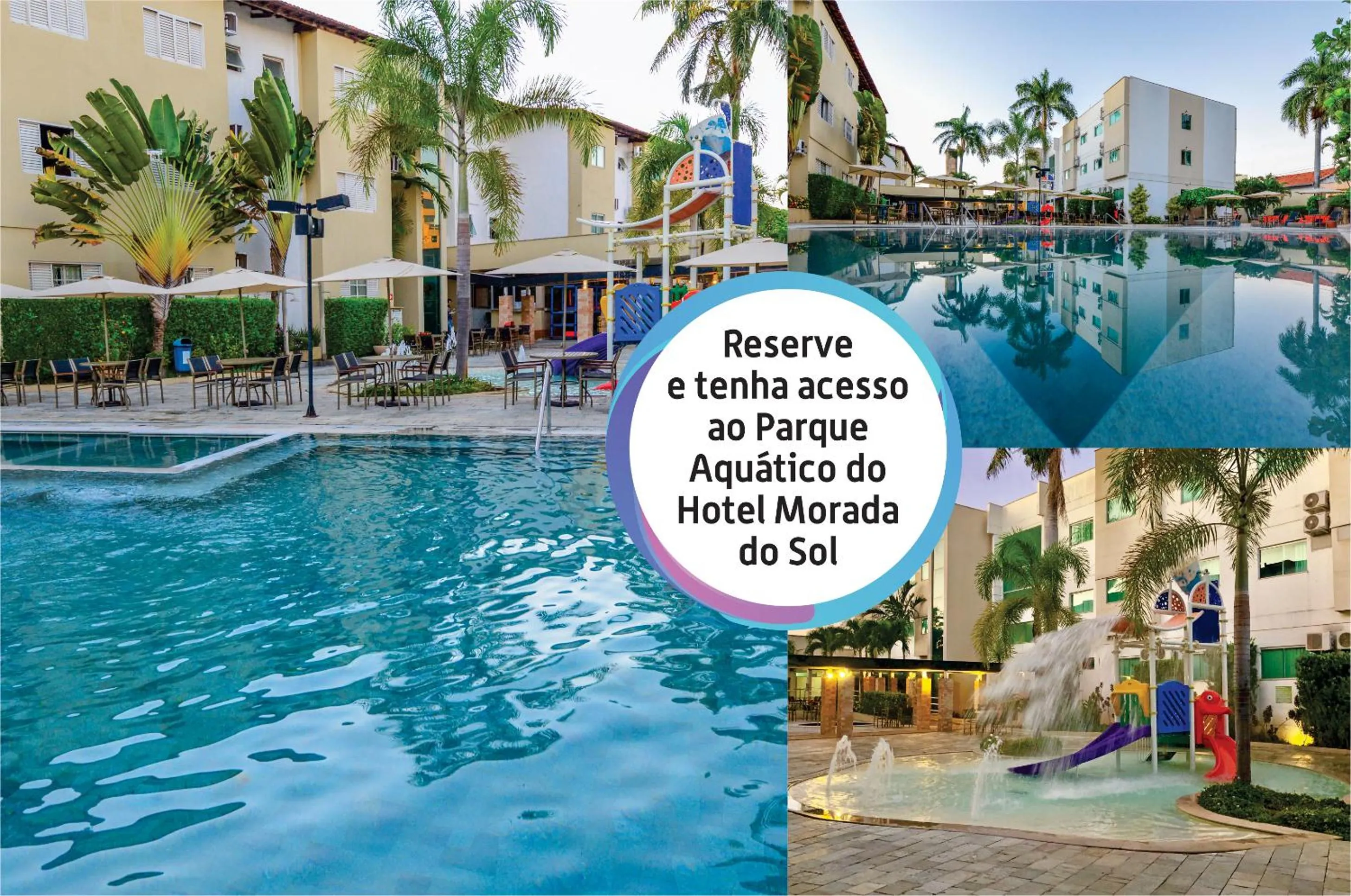 Aqua park in Hotel Morada das Águas