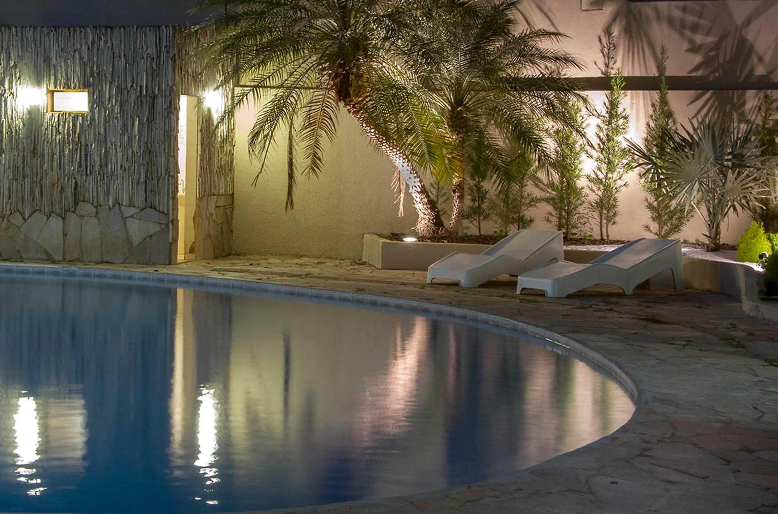 Pool view in Hotel Morada das Águas