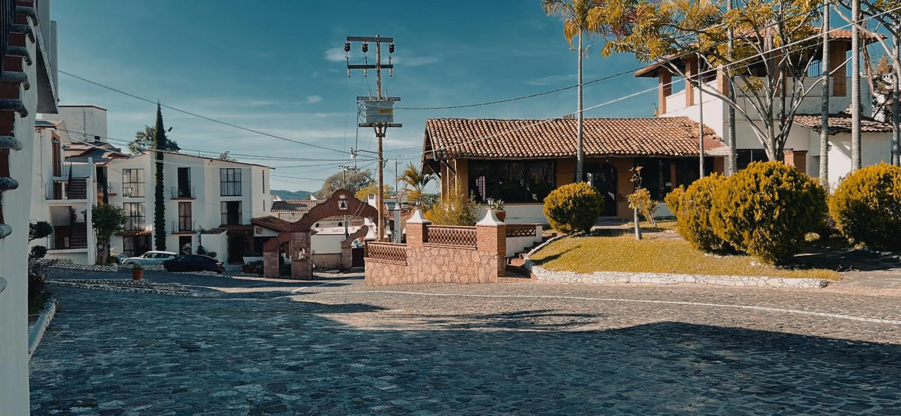 Bird's eye view in Villas de la Montaña
