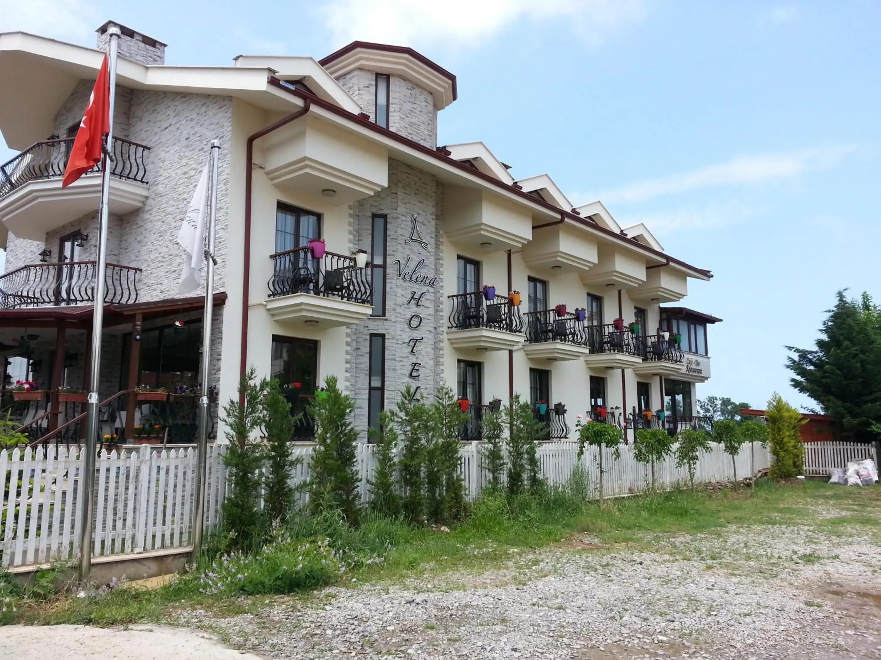 Property building in Velena Hotel Property building in Velena Hotel