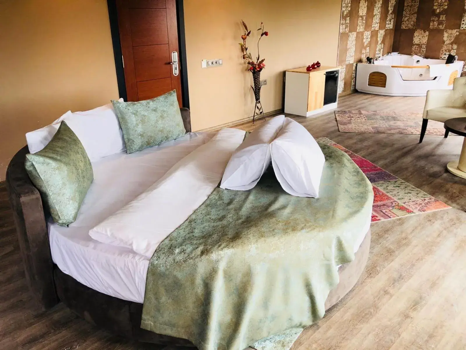 Bed in Velena Hotel Bed in Velena Hotel