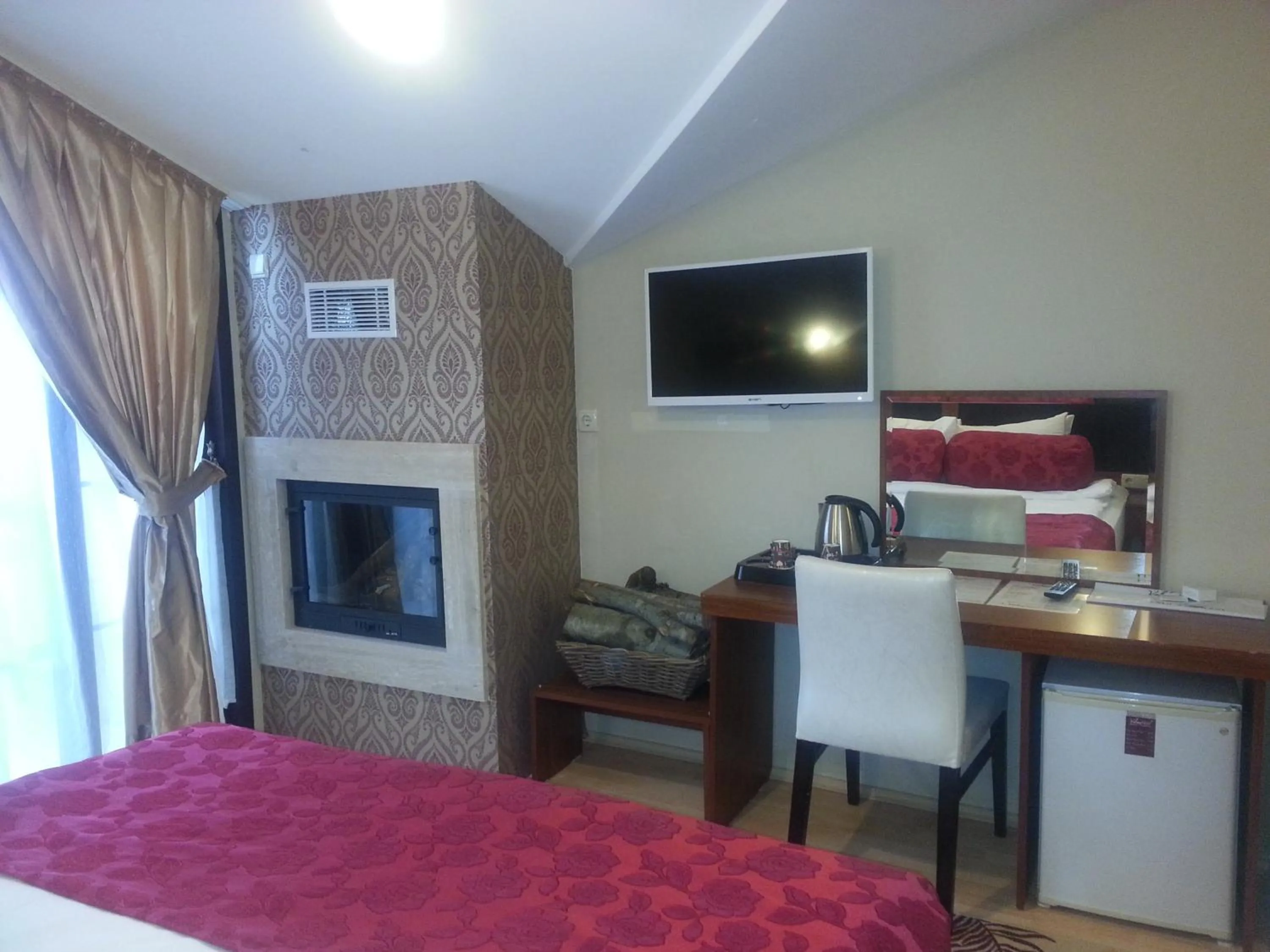 Winter, Bed in Velena Hotel