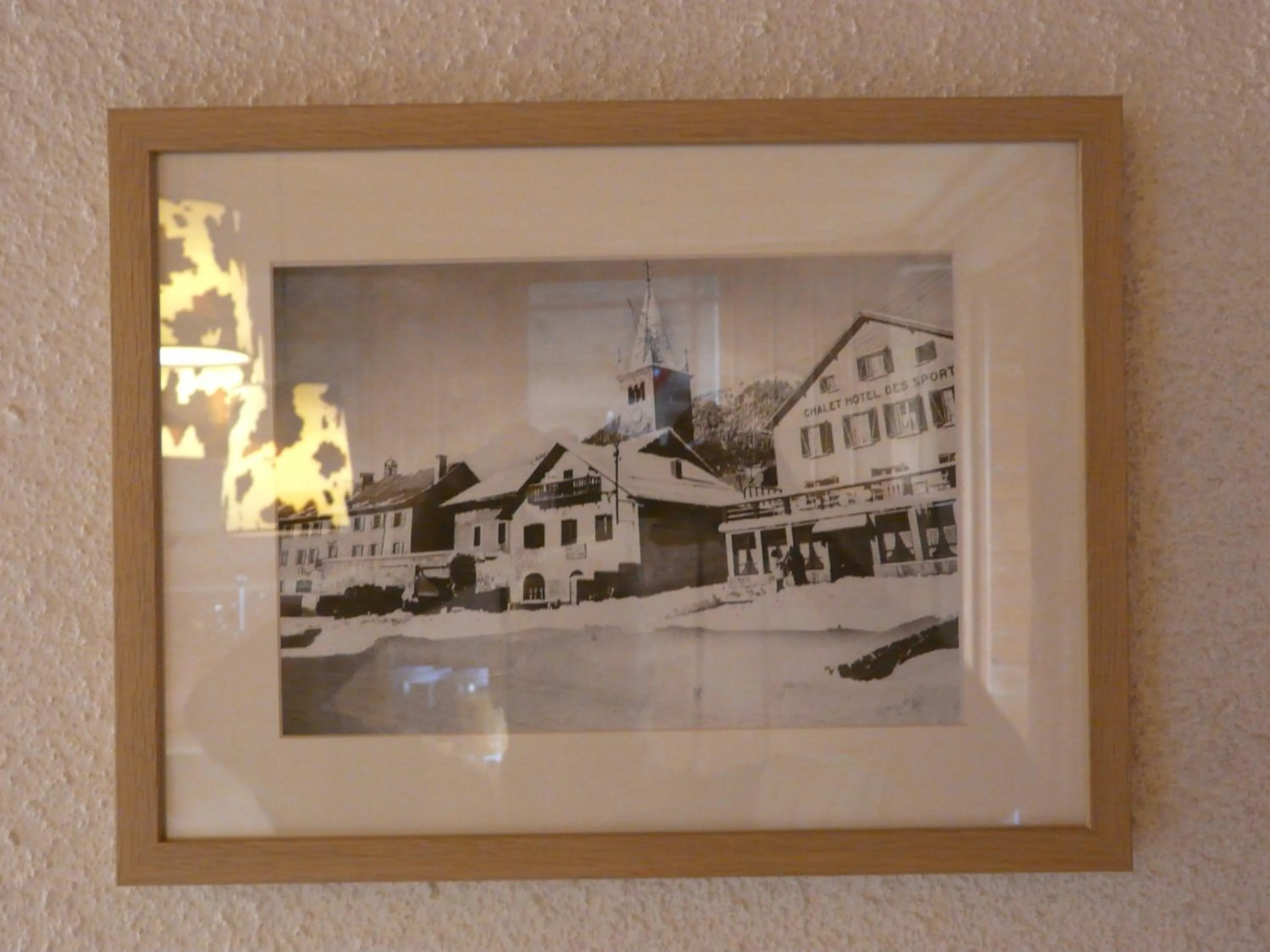 Decorative detail in Chalet Saint Bernard