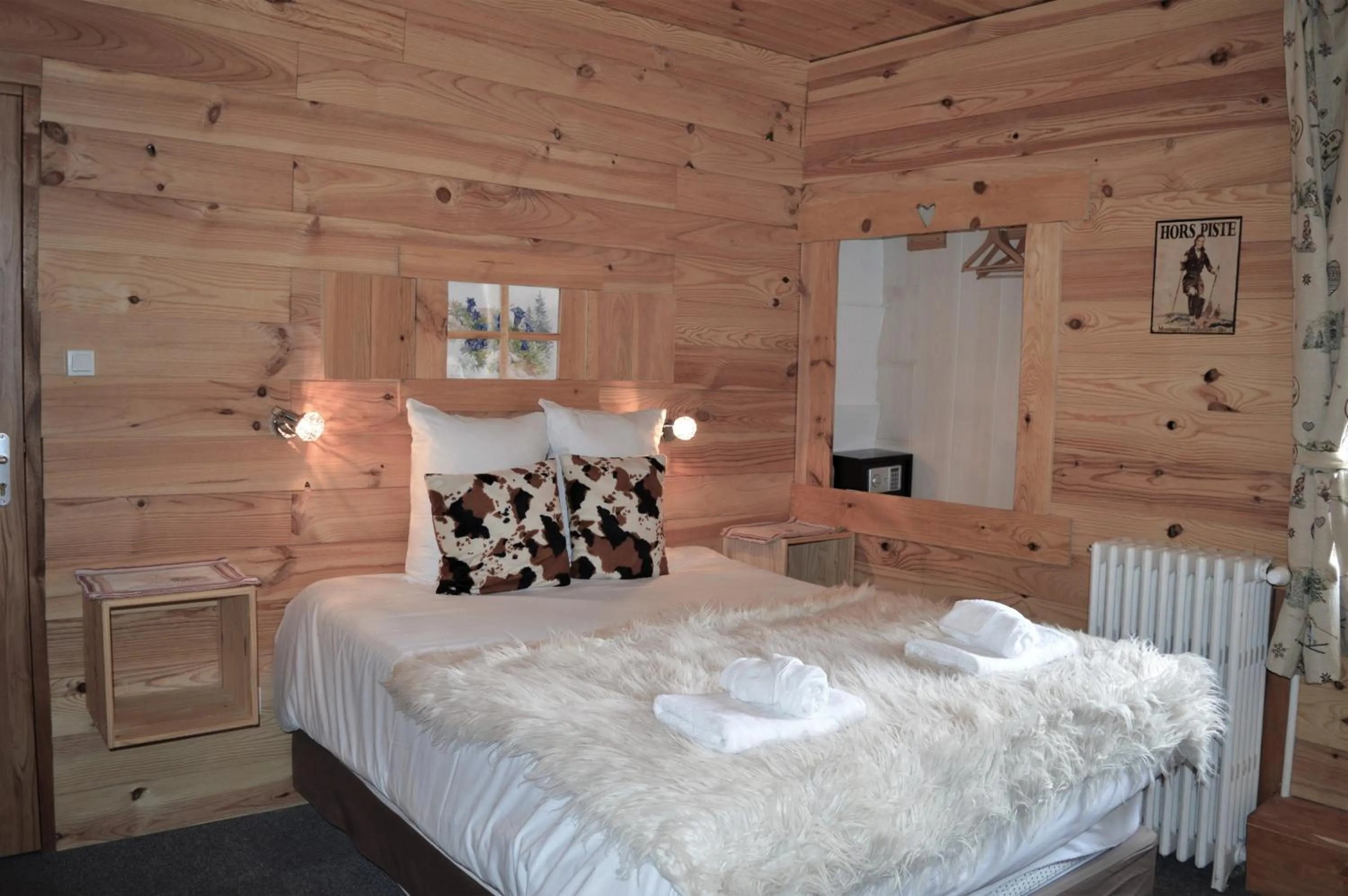 Bed in Chalet Saint Bernard