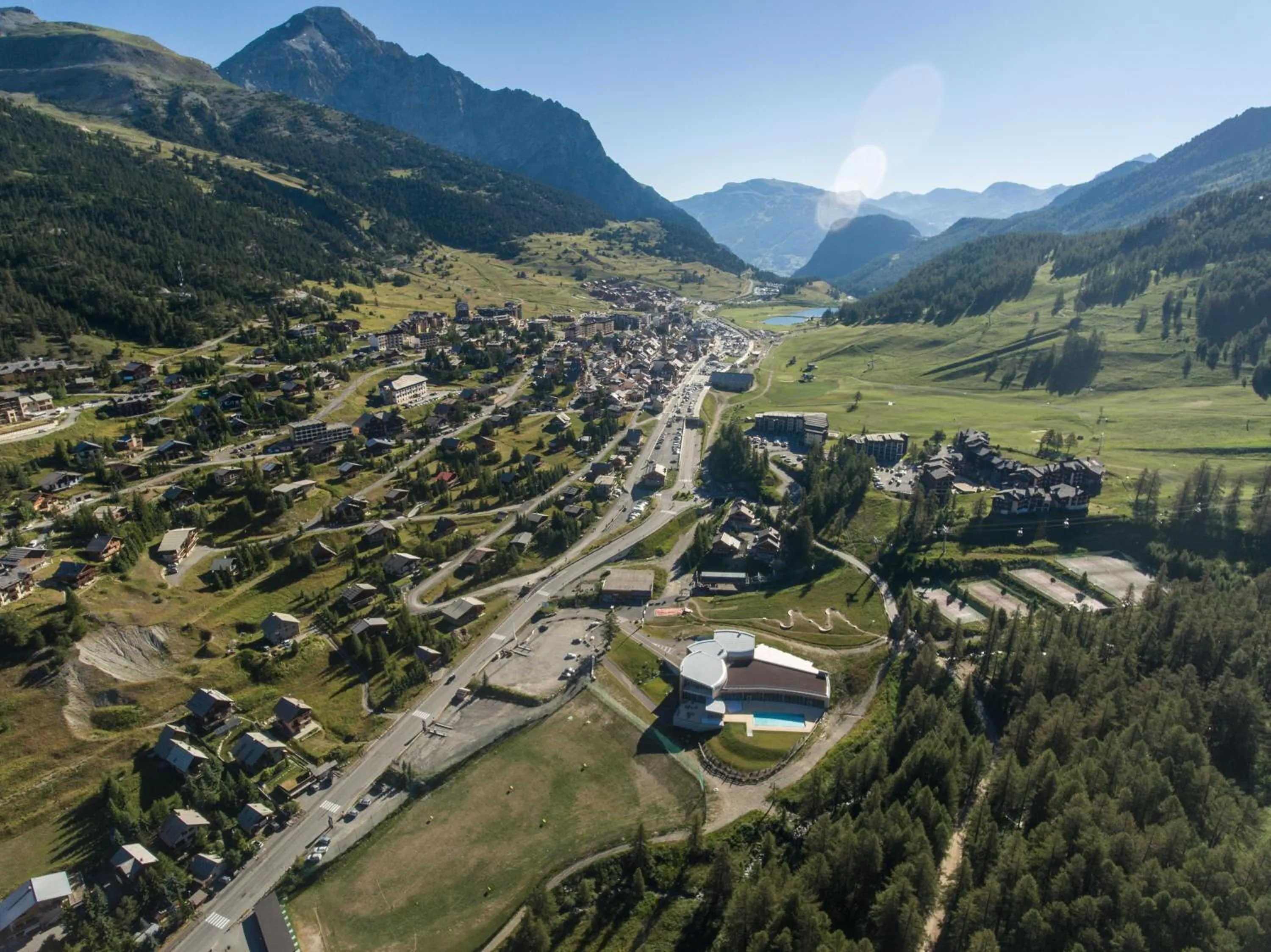 Bird's eye view in Chalet Saint Bernard