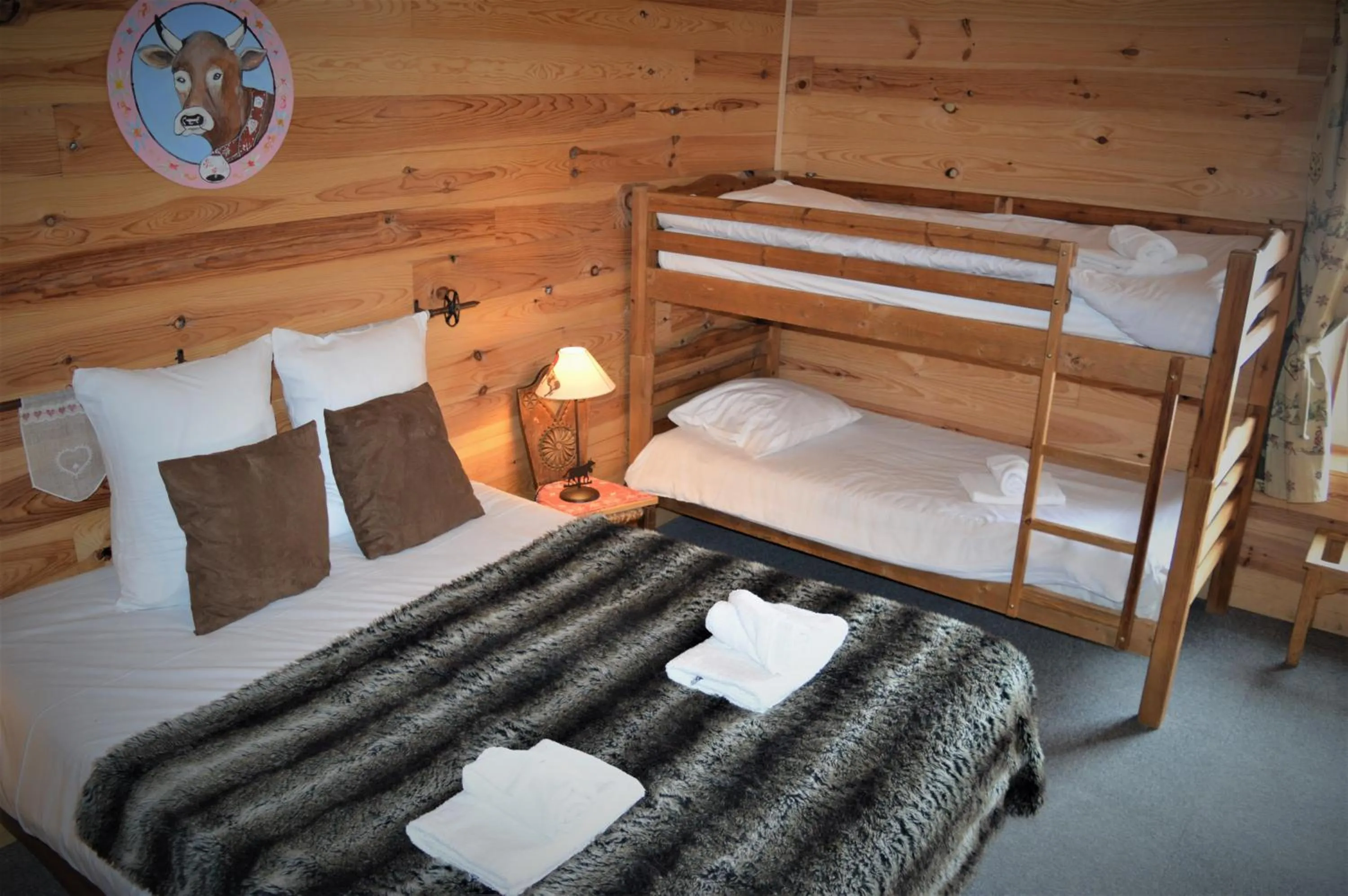 Bed in Chalet Saint Bernard